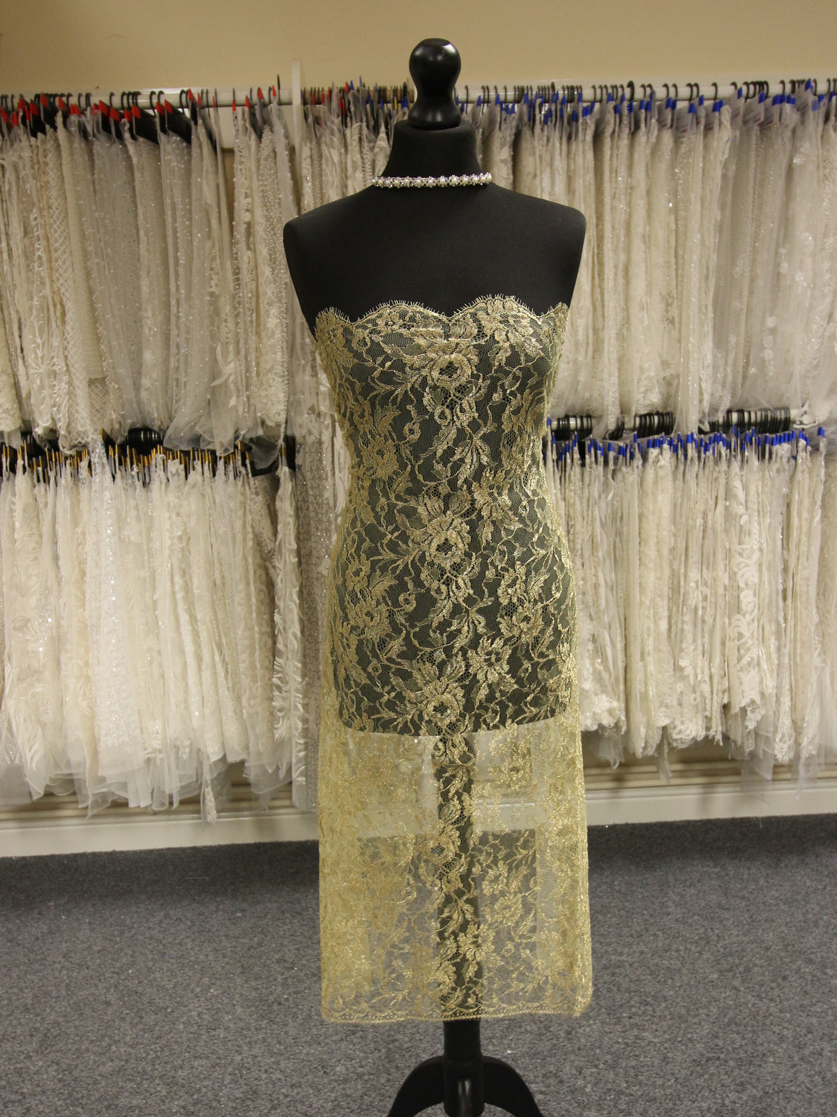 Gold Chantilly Lace - Orla