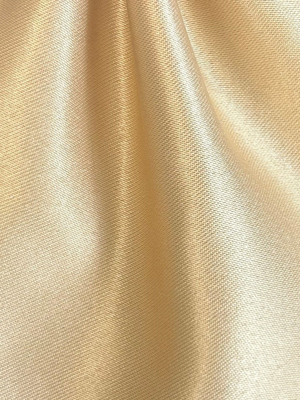 Gold Polyester Satin - Majestic