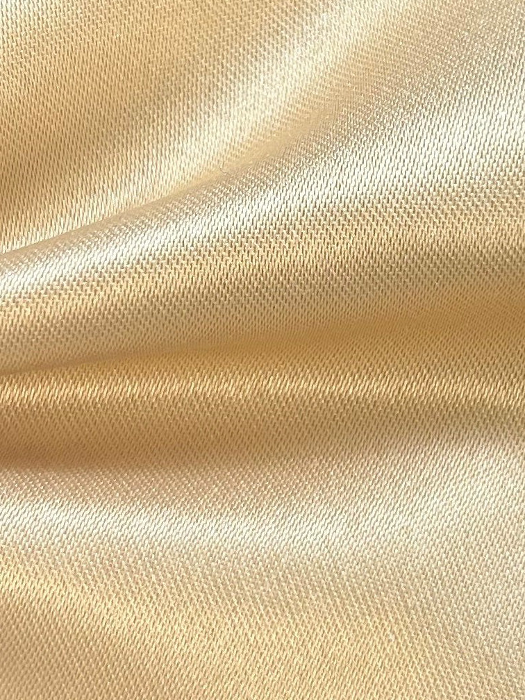 Gold Polyester Satin - Majestic