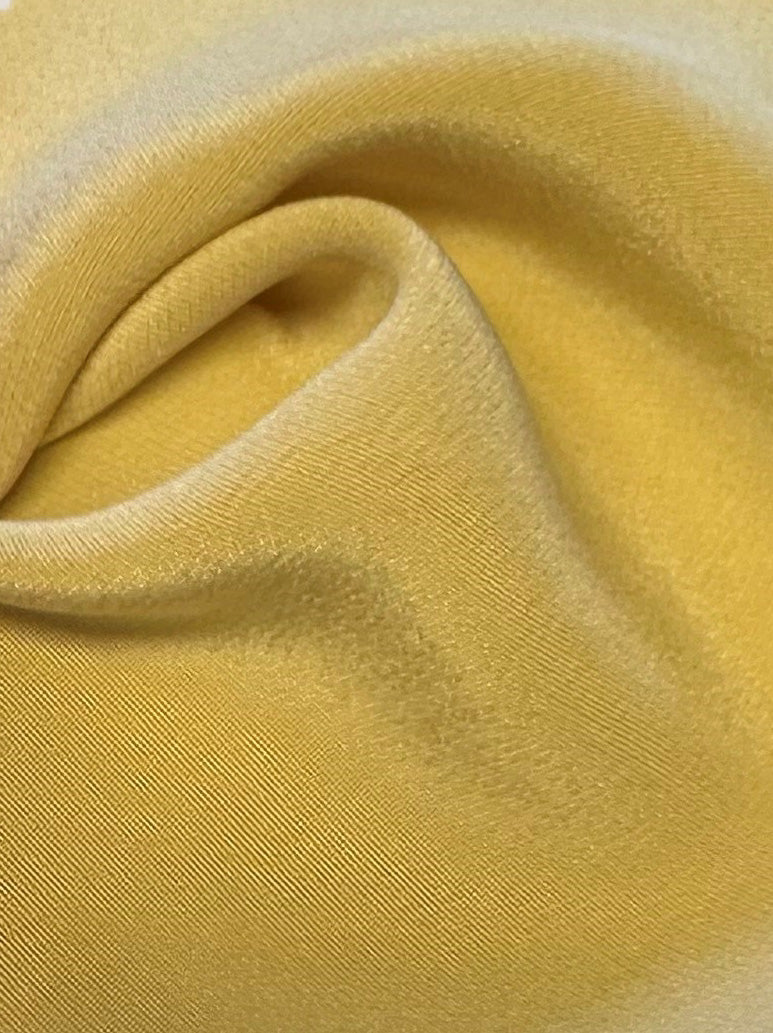 Gold Silk Double Crepe - Tantalise