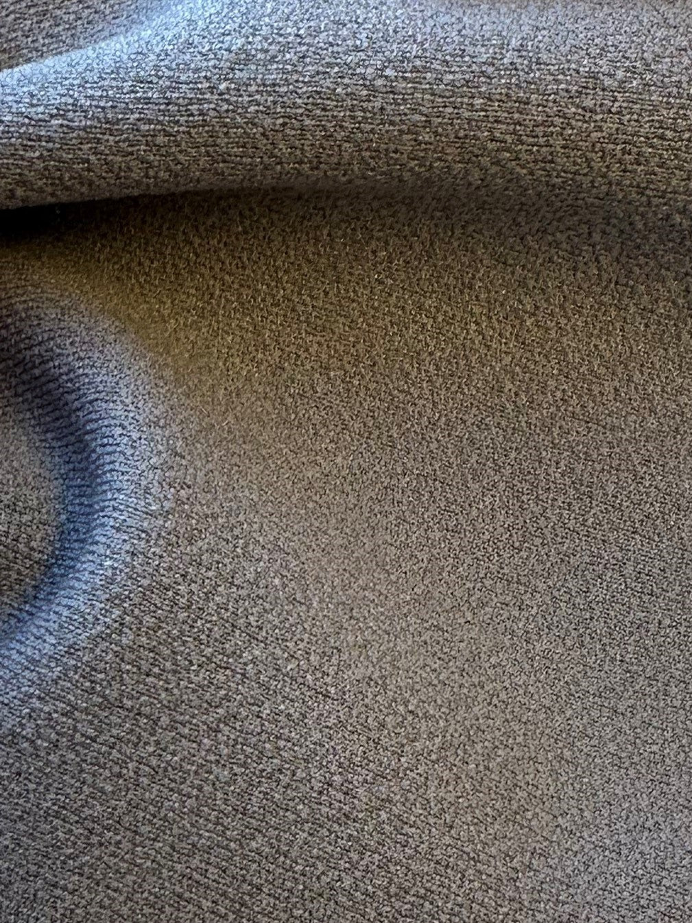 Grey Stretch Scuba Crepe - Farne