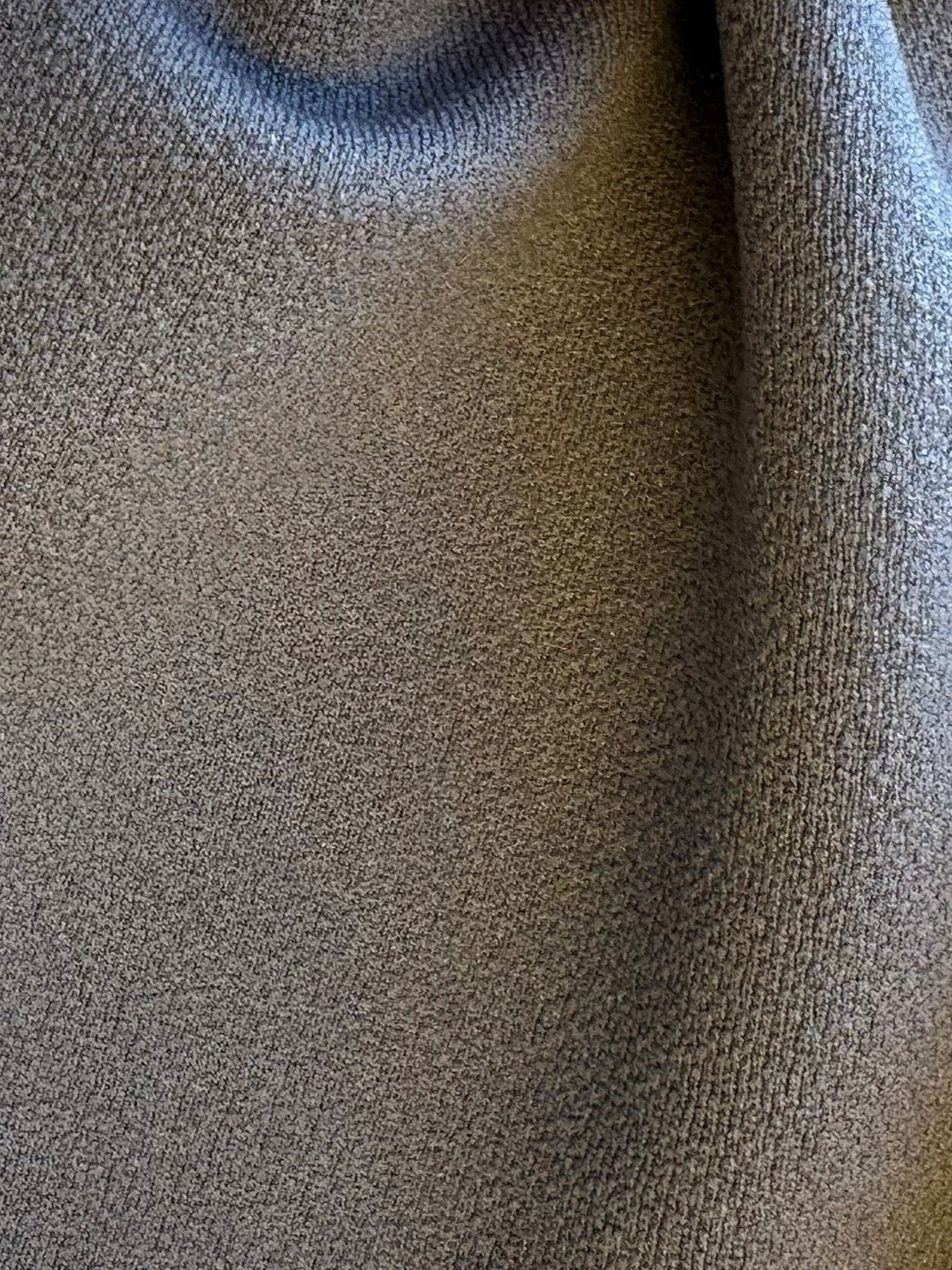 Grey Stretch Scuba Crepe - Farne