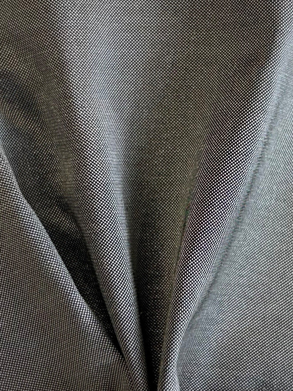 Grey Silk Dupion - Cameo