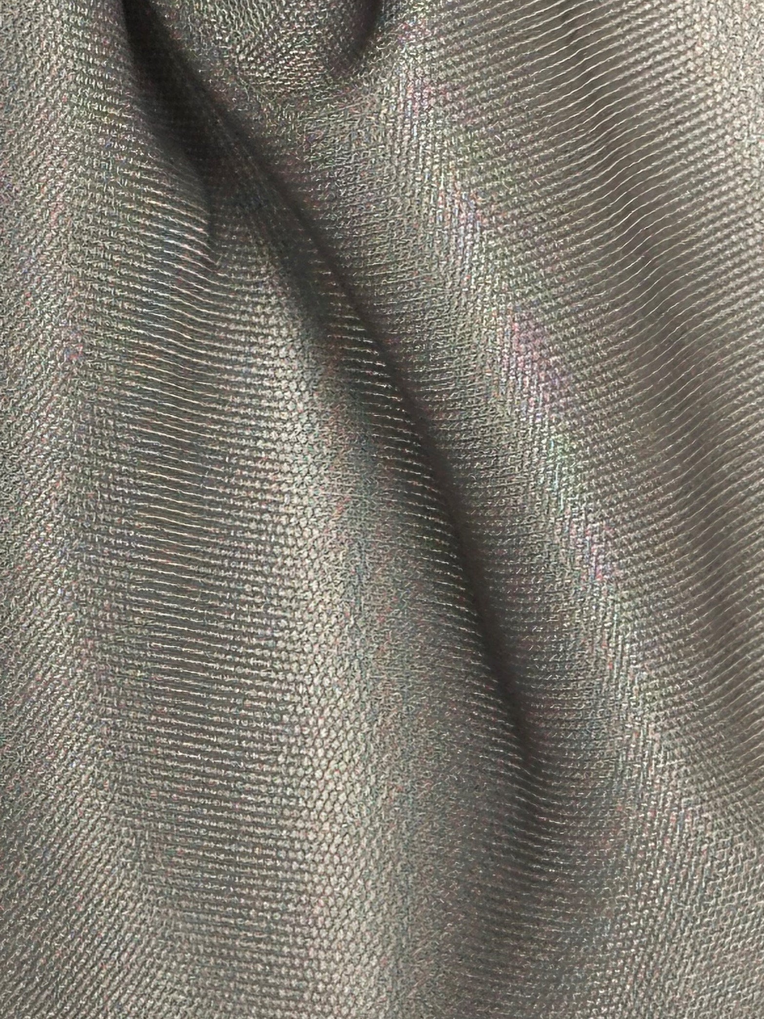 Grey Polyester Satin Fabric - Redeem