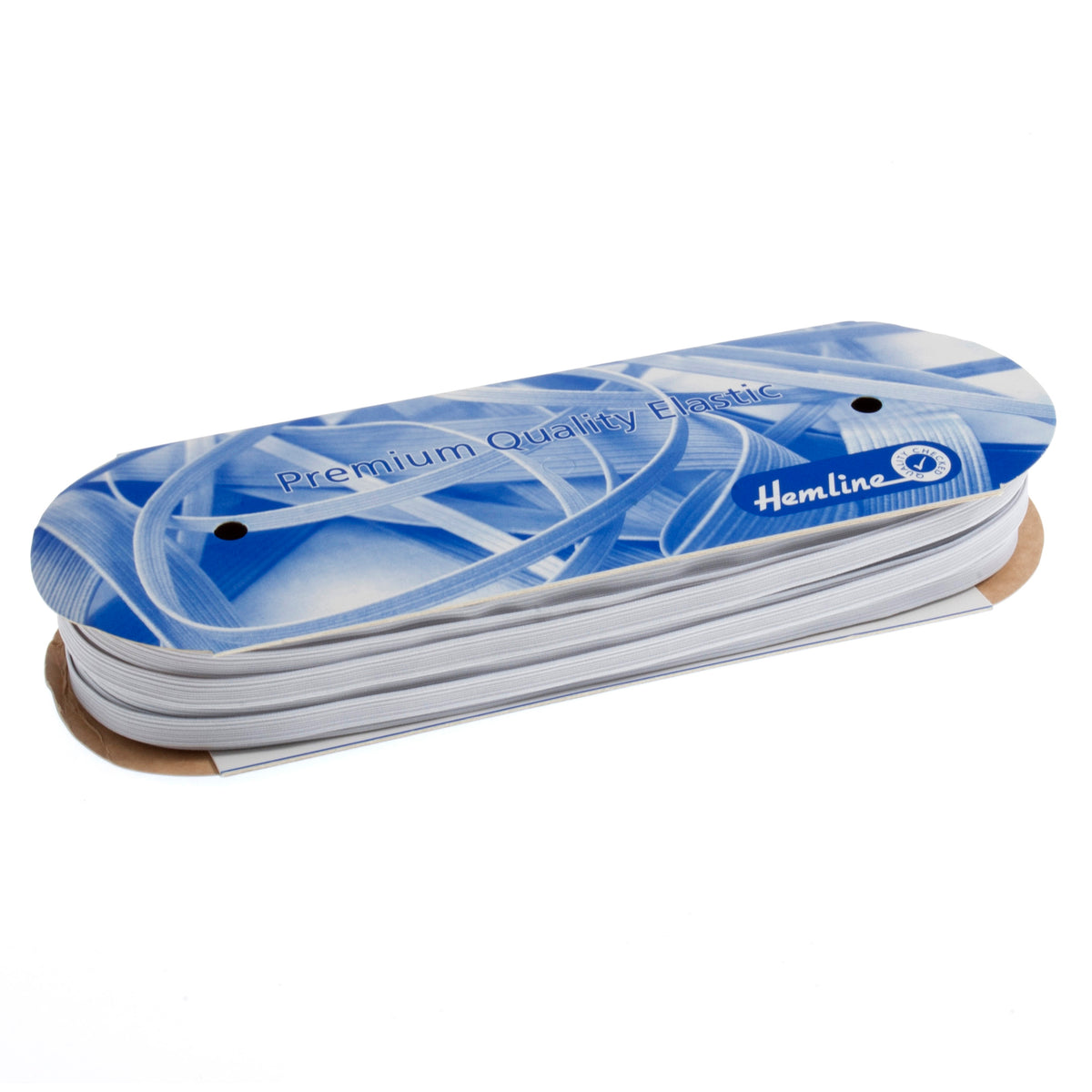 White 9mm Boil Proof Elastic - HA6009