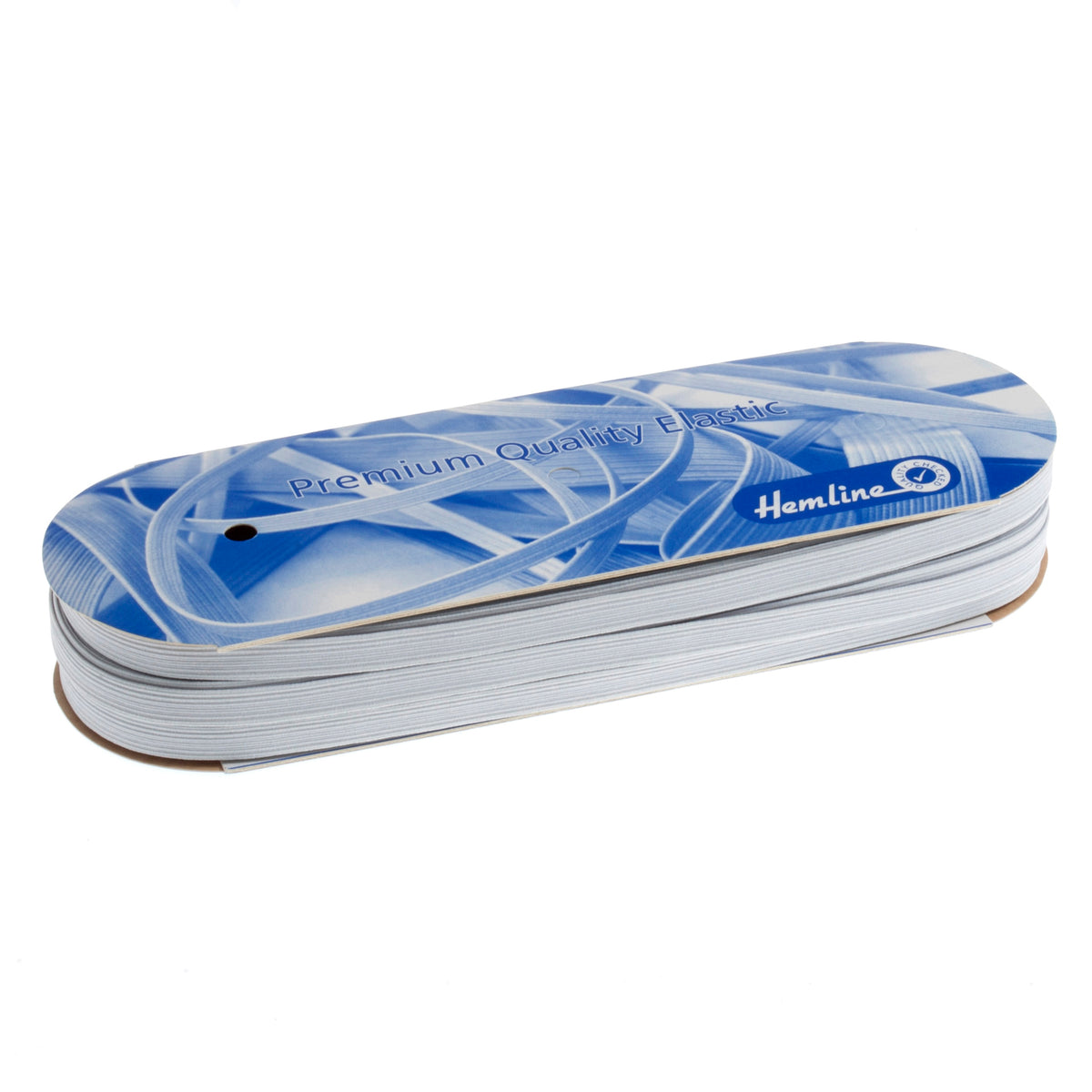 White 12mm Boil Proof Elastic - HA6012