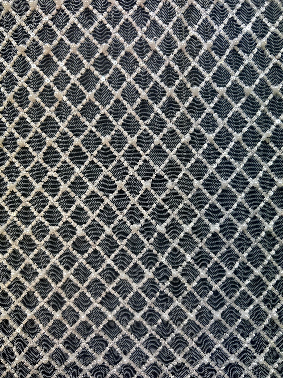 Ivory Embroidered Lace - Horatio