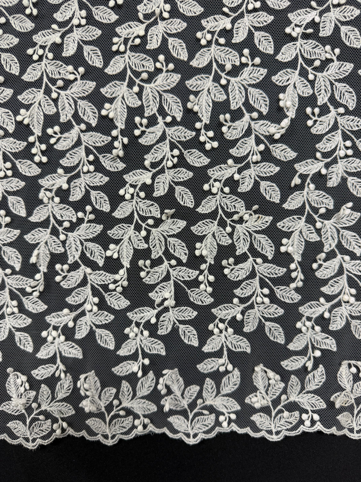 Ivory Embroidery Lace - EB5050