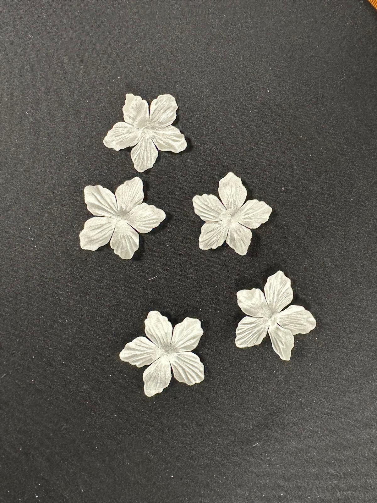 Ivory Eco Satin Flowers - MM0039 (Bag of 144)