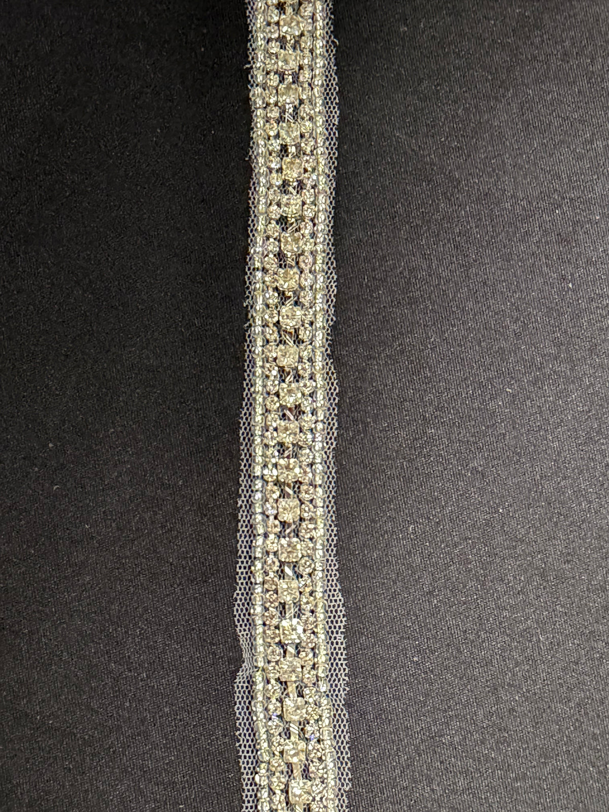 Crystal Beaded Edging - T724