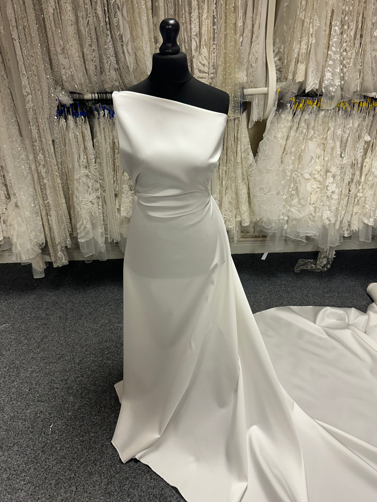 Pale Ivory Silk Blend Mikado - PS4004