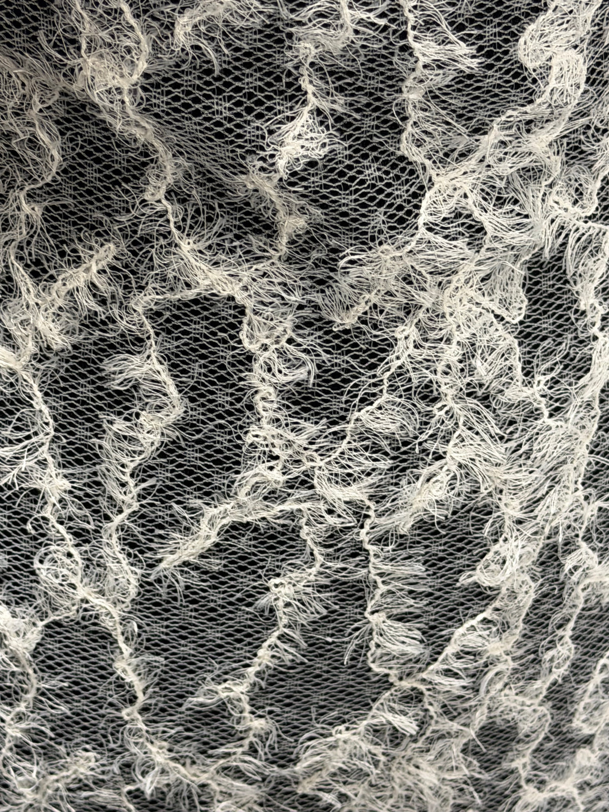 Ivory Embroidered Lace - P407