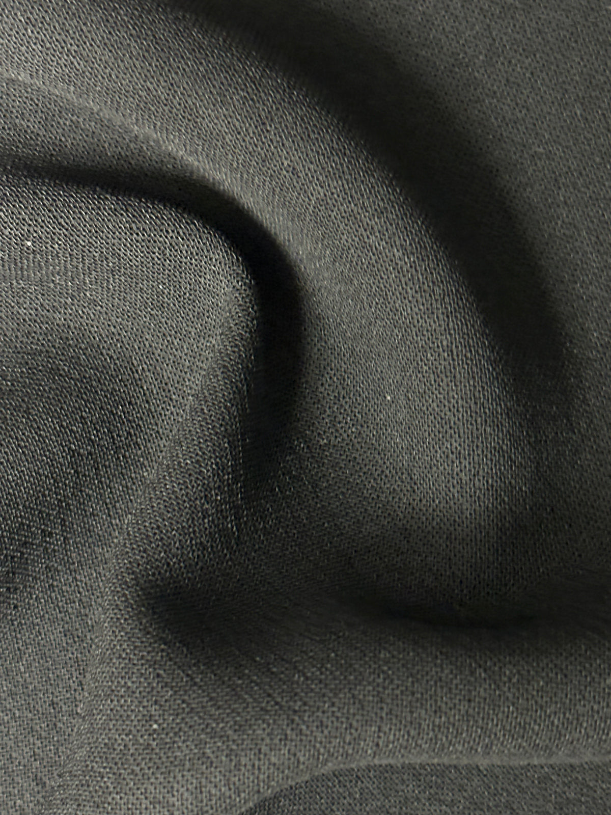 Black Polyester Double Crepe - Lesson