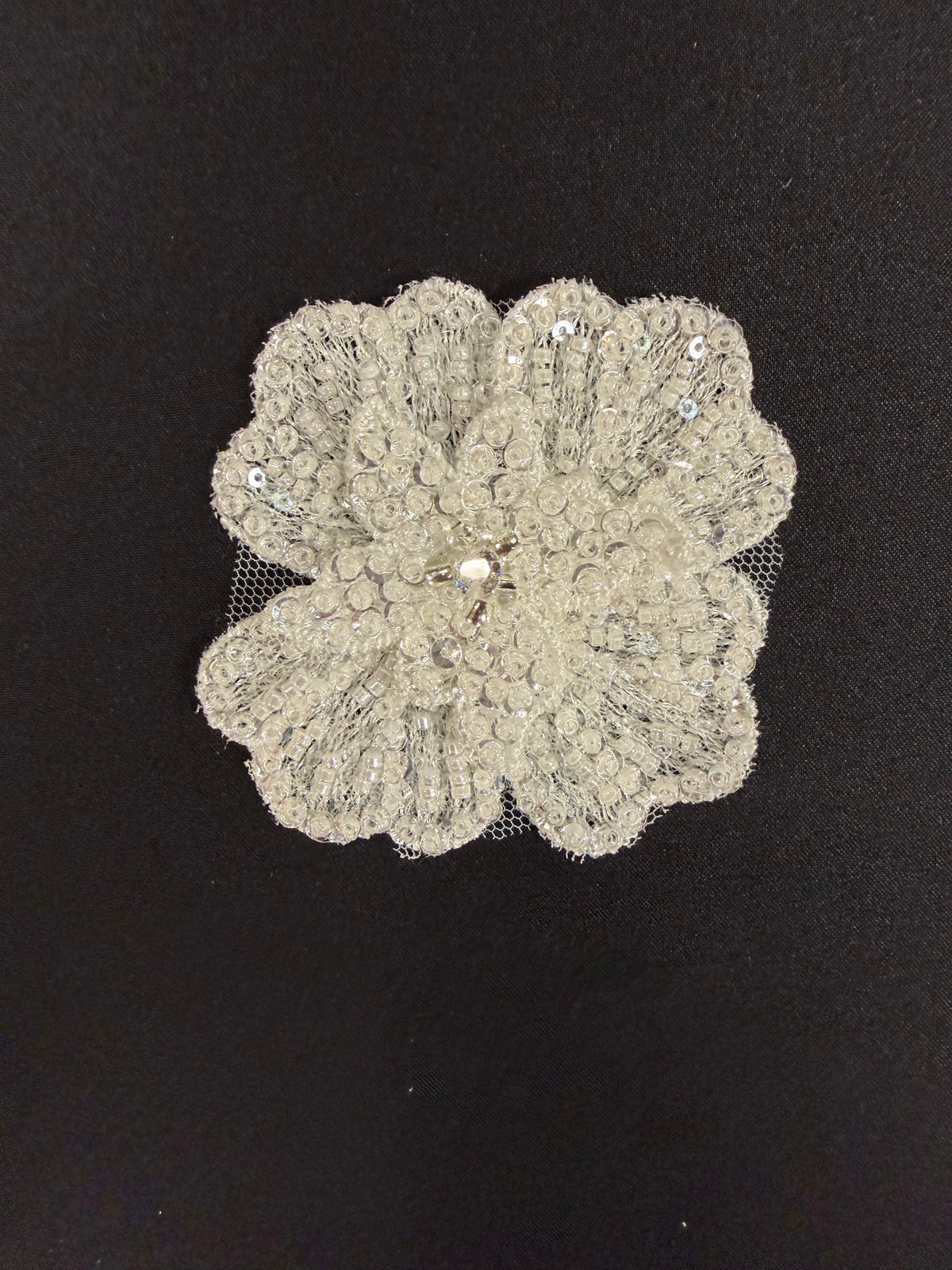 Ivory Beaded Motif - MT3006