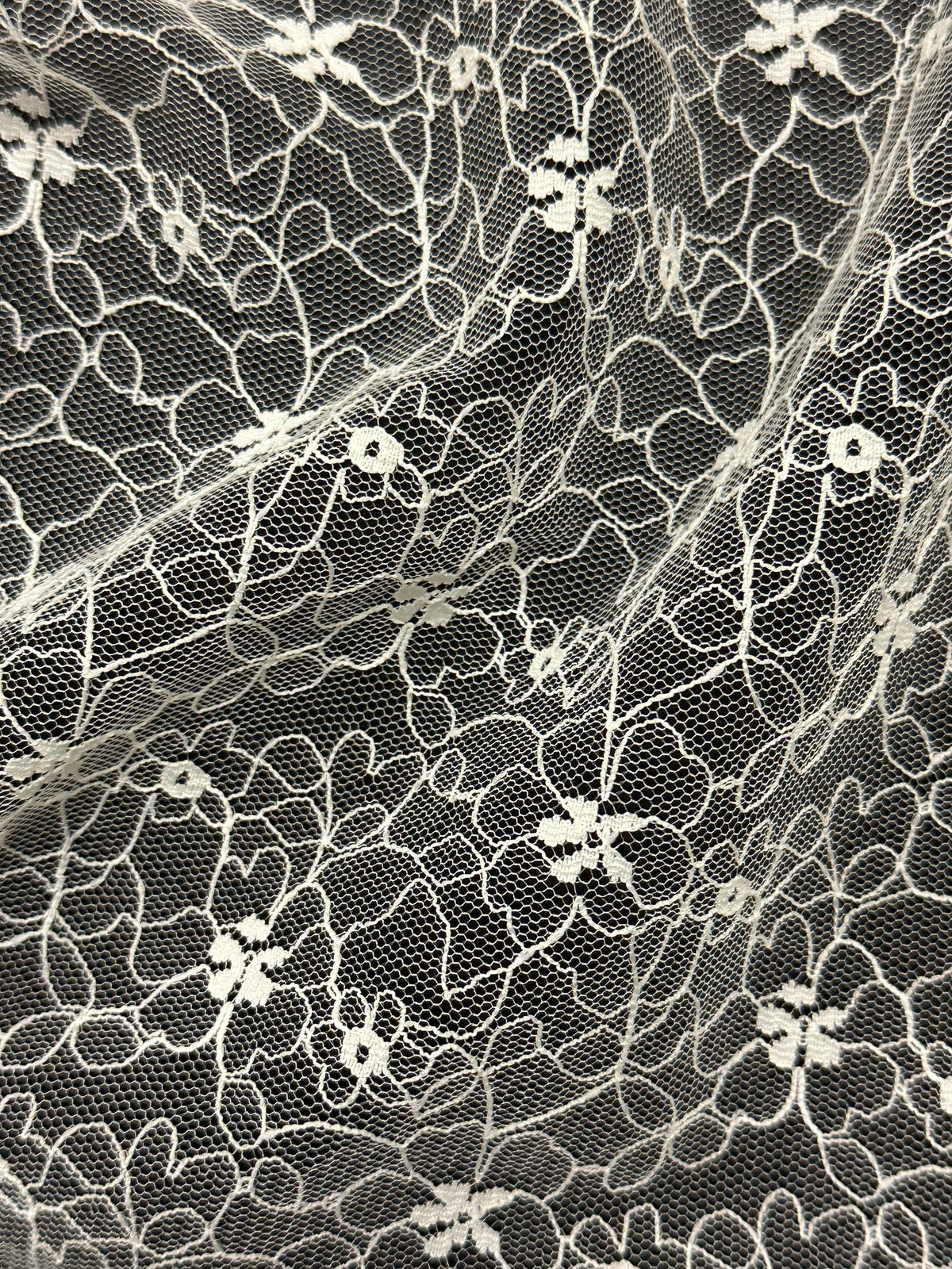 Ivory Embroidery Lace - EB5020