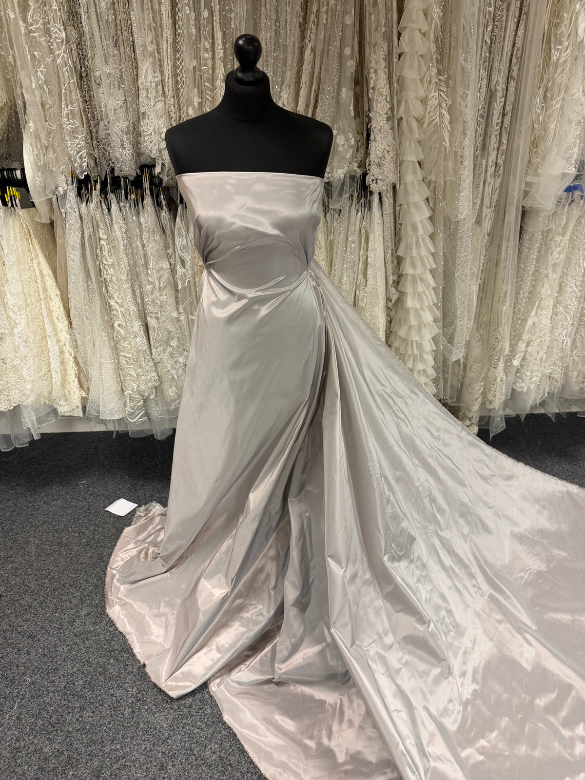 Blue/Rose Polyester Taffeta - P600