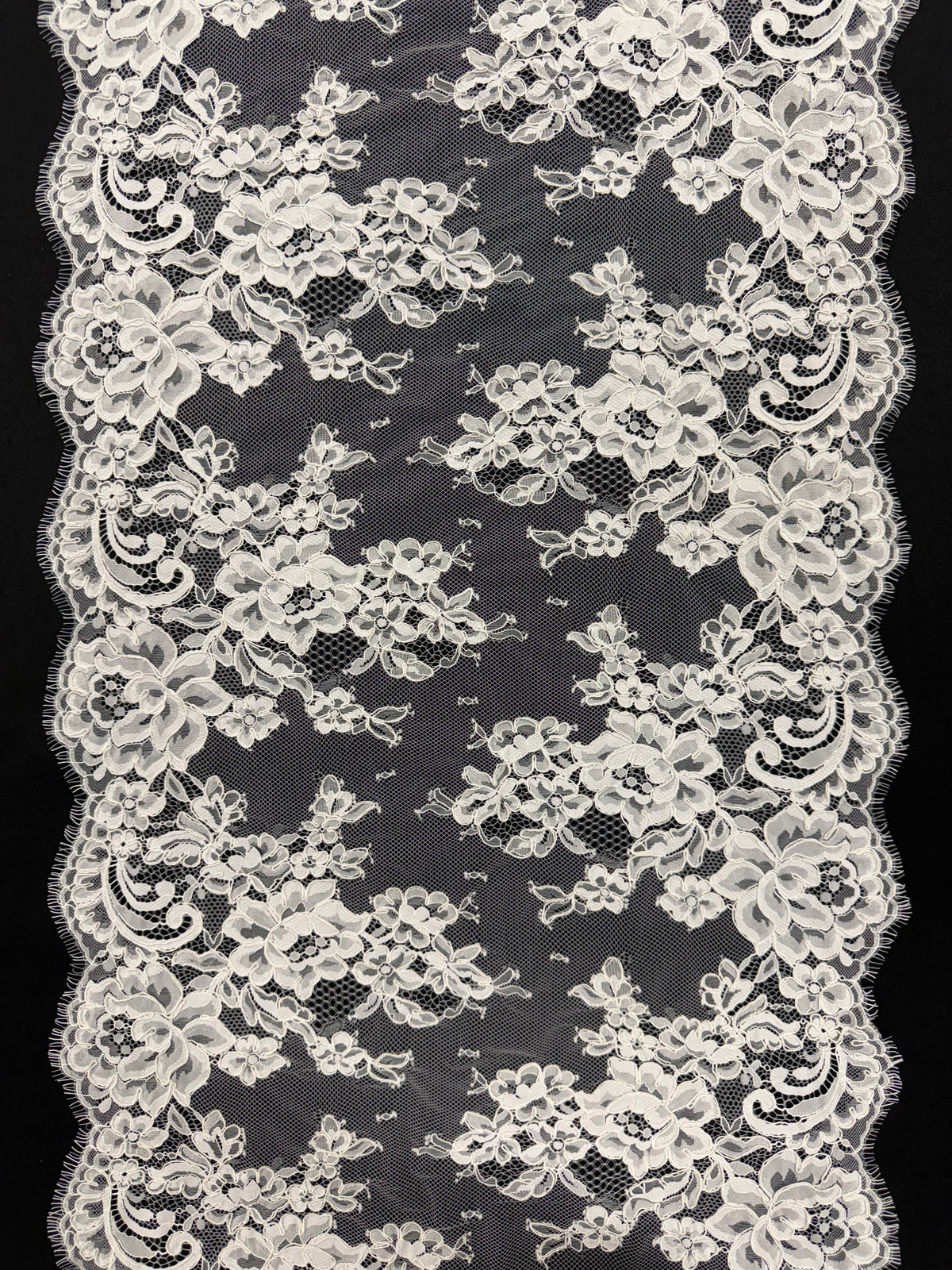 Ivory Corded Lace Trim - Rhonda