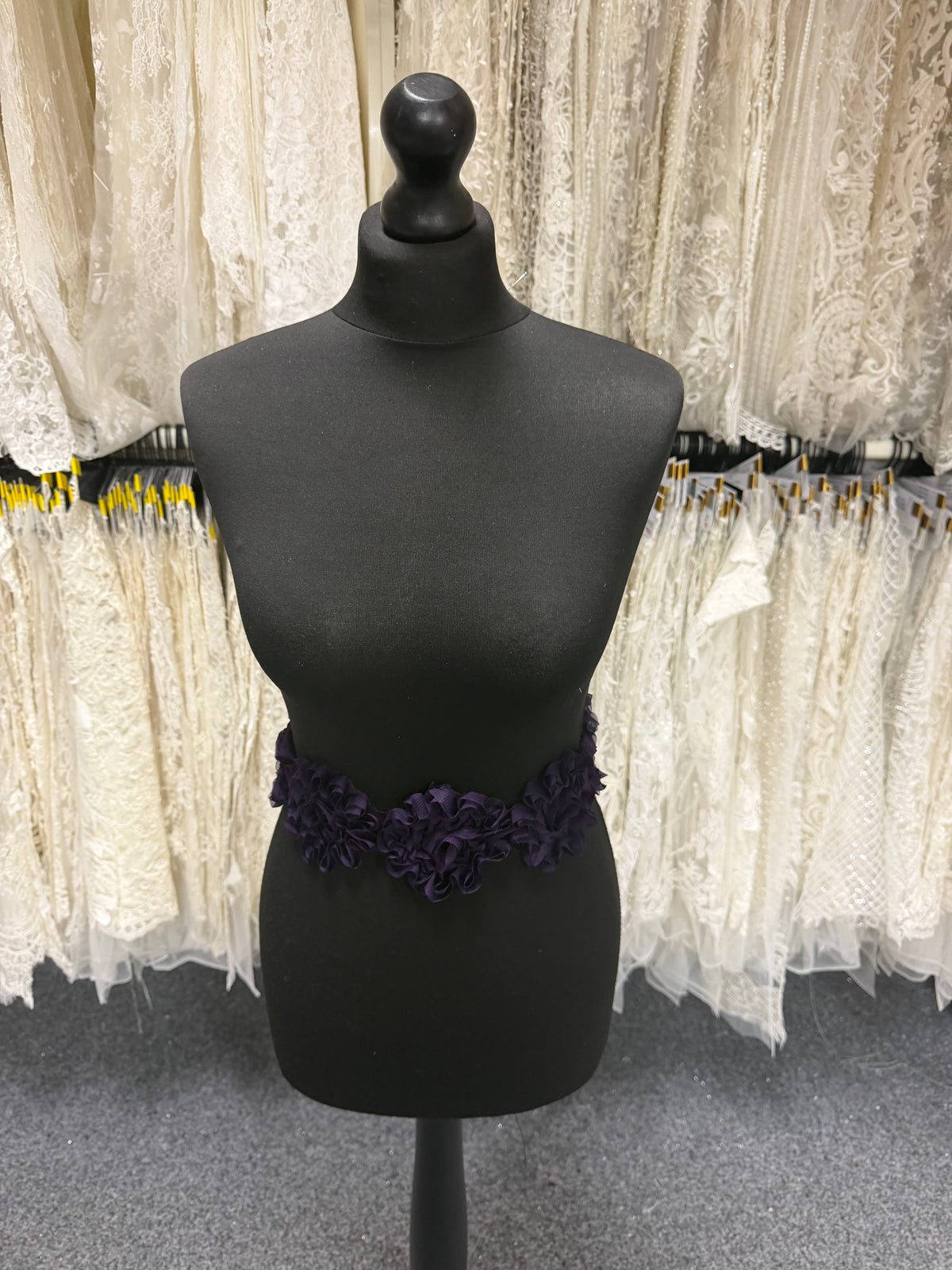 Purple Lace Trim - T355