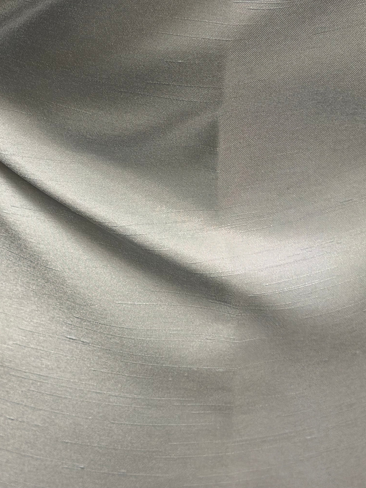Aqua Polyester Satin Backed Dupion - Clarity (P967)