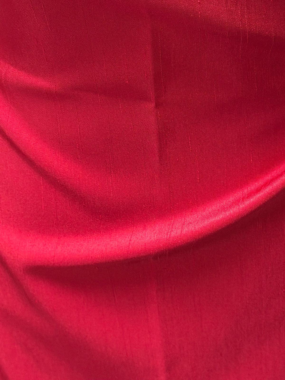 Claret Polyester Satin Backed Dupion - Clarity (P967)