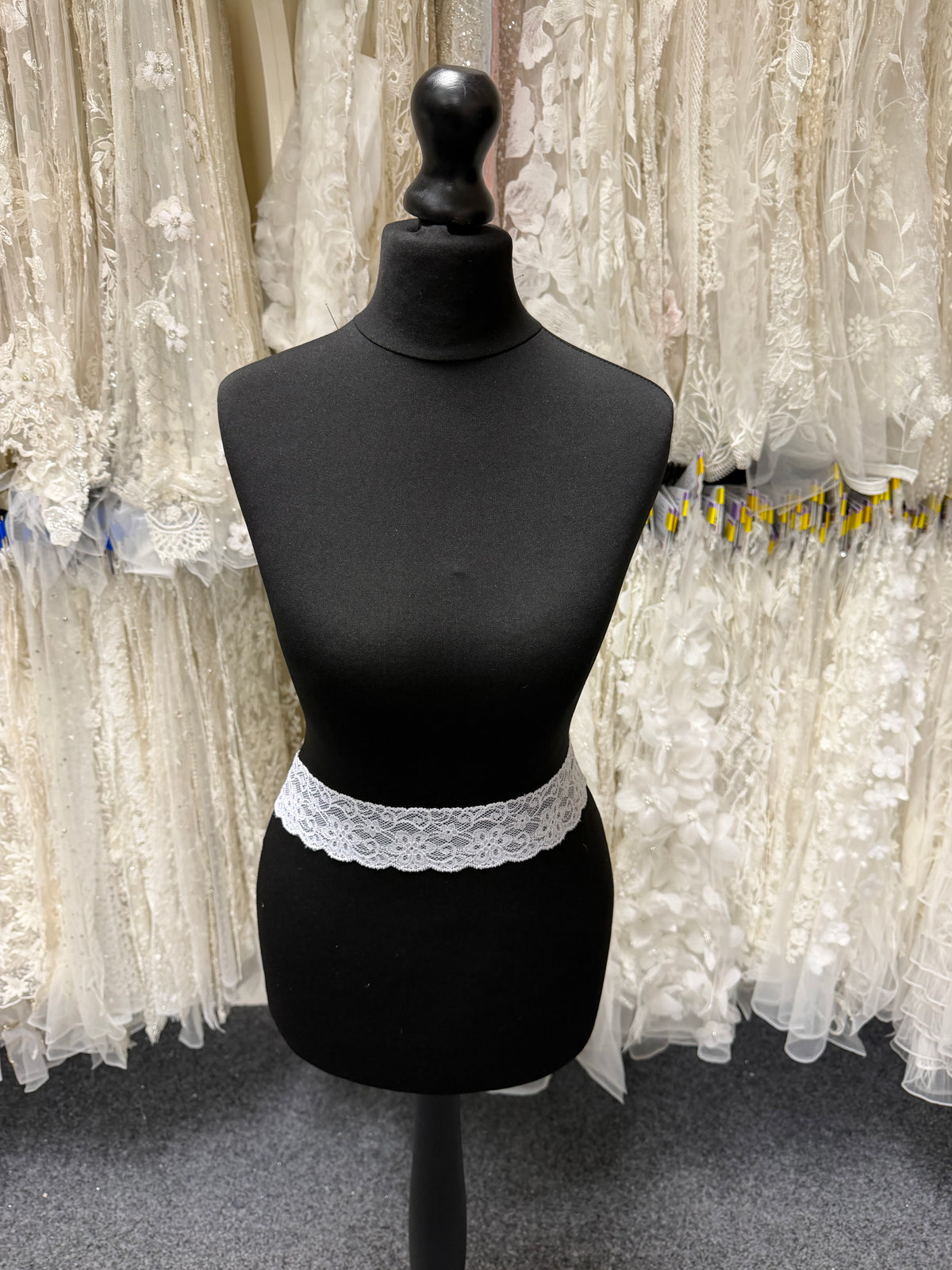 White Stretch Edging - EF4006
