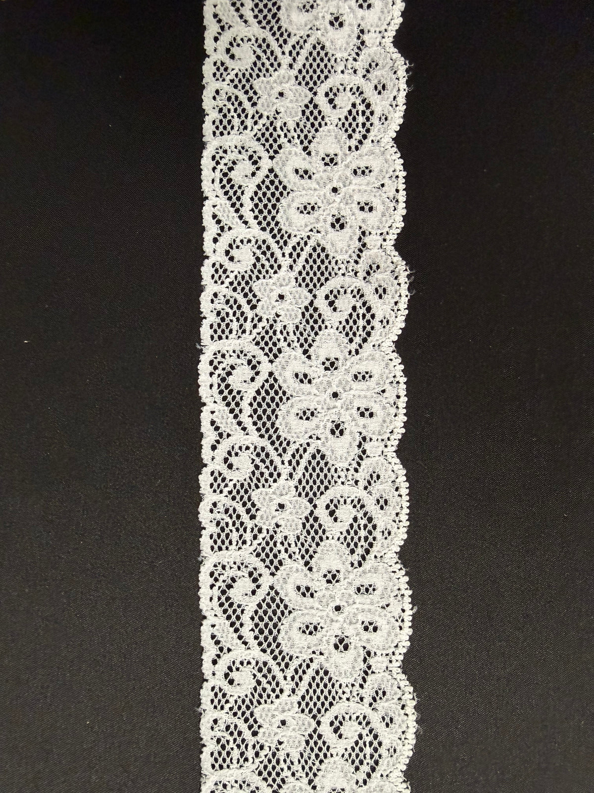 White Stretch Edging - EF4006