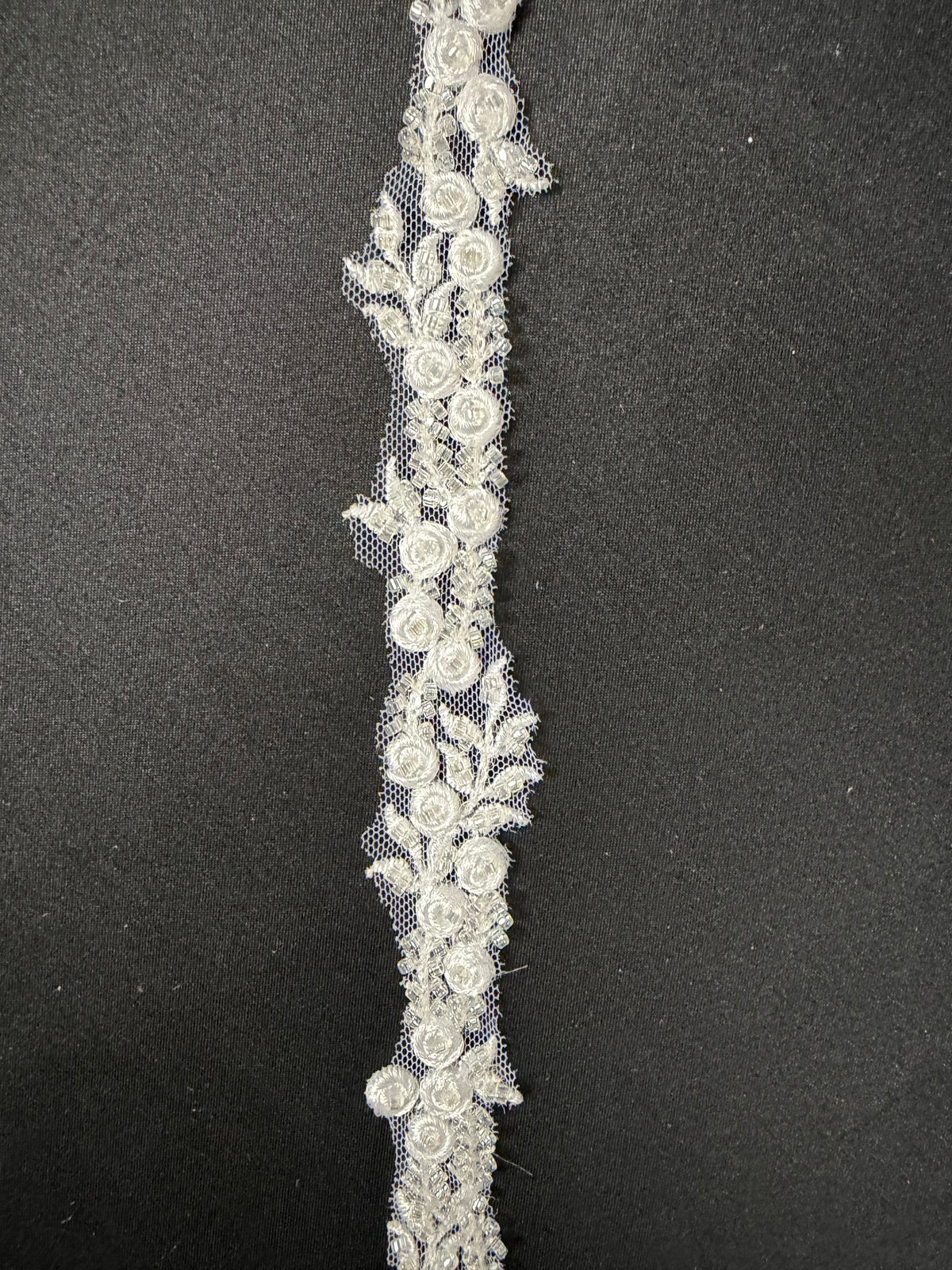White Beaded Edging - EH2011
