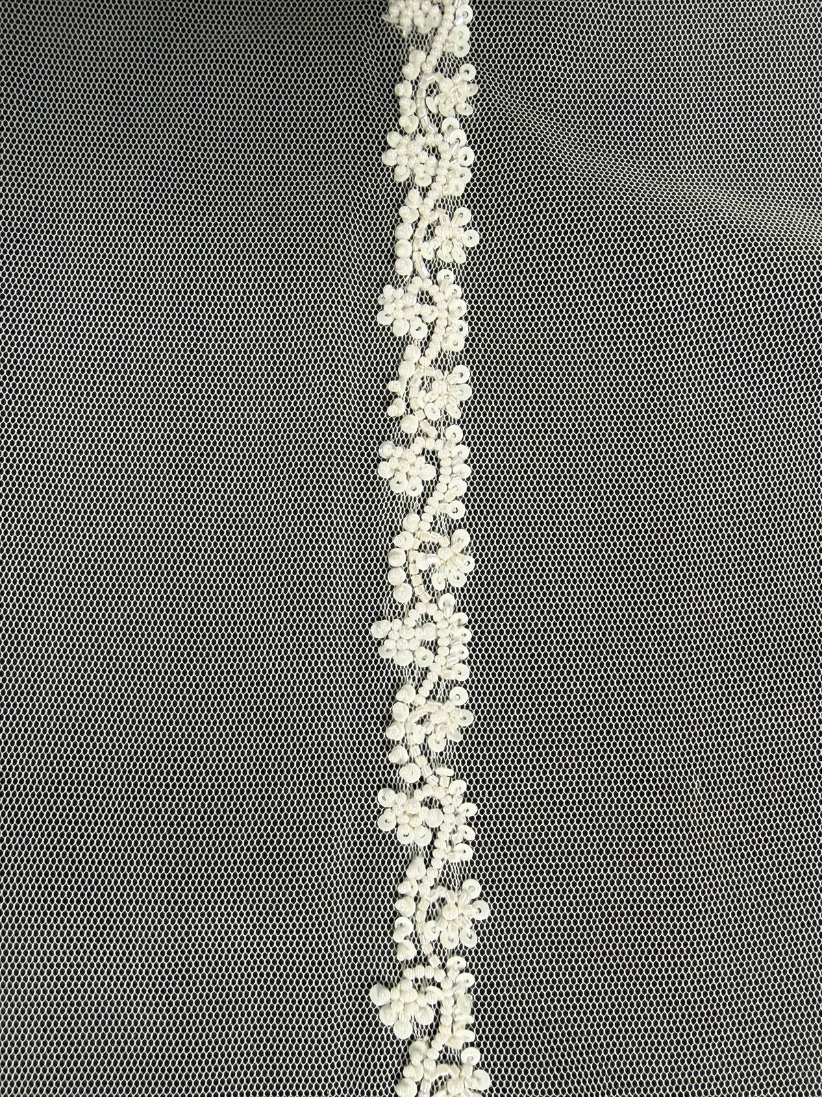 Ivory Beaded Edging - EH2007