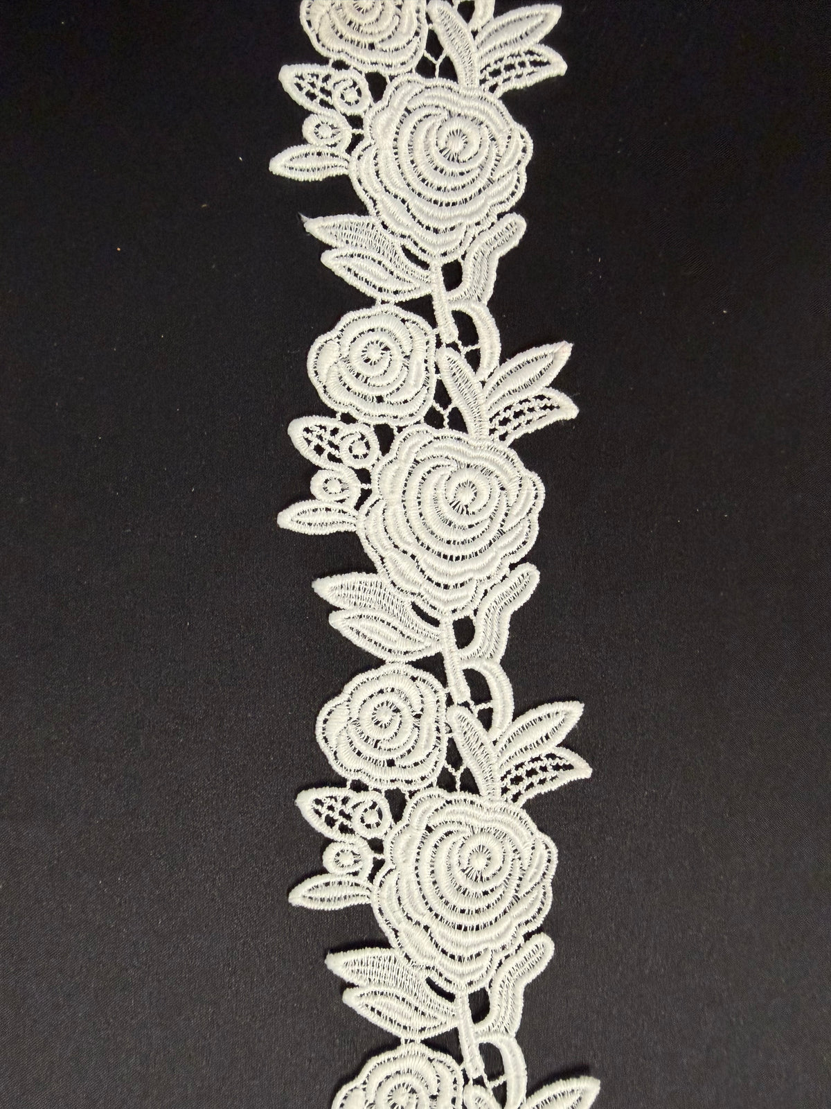 Ivory Guipure Edging - EH4001