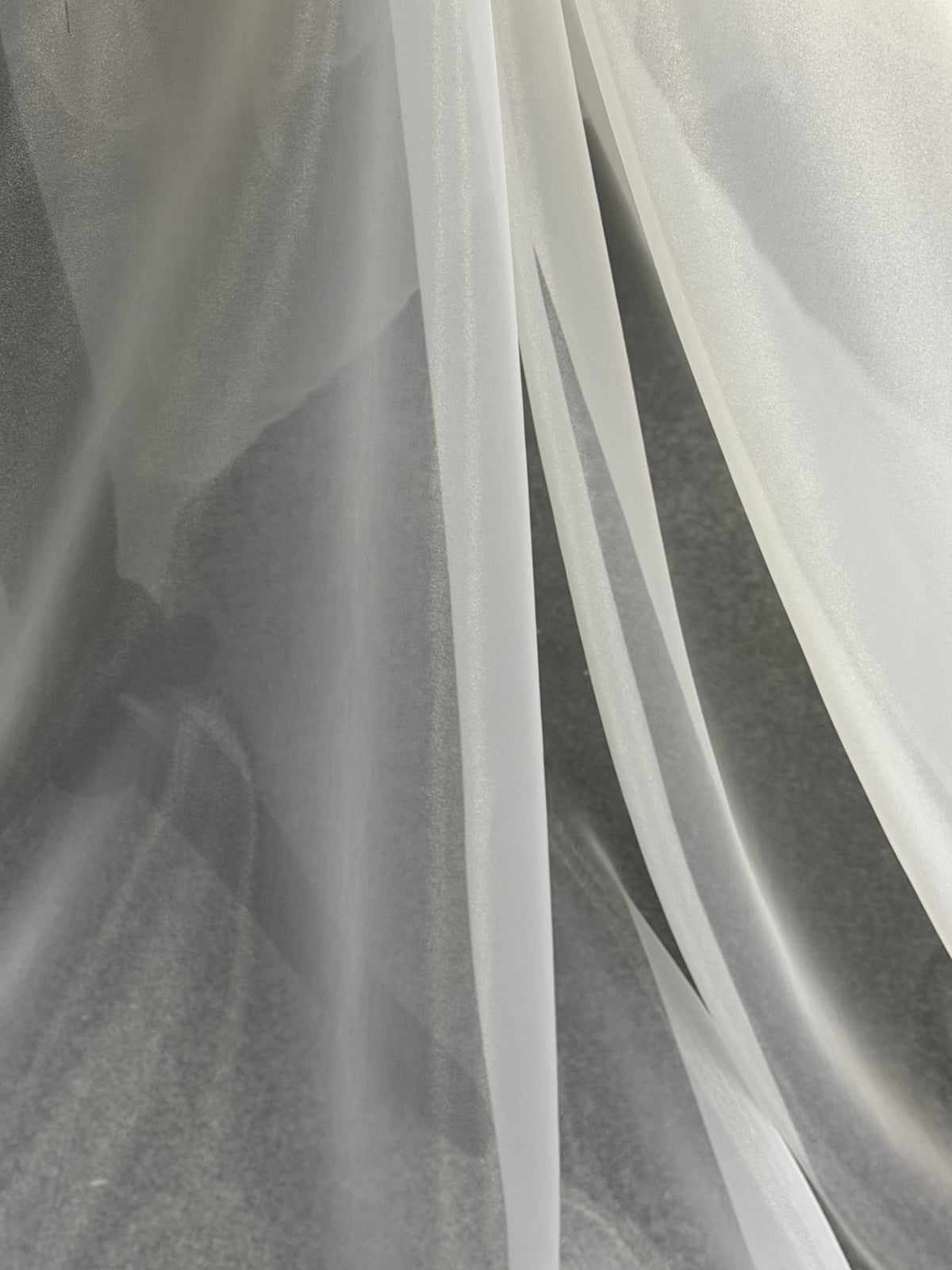 White Polester Organza - P150