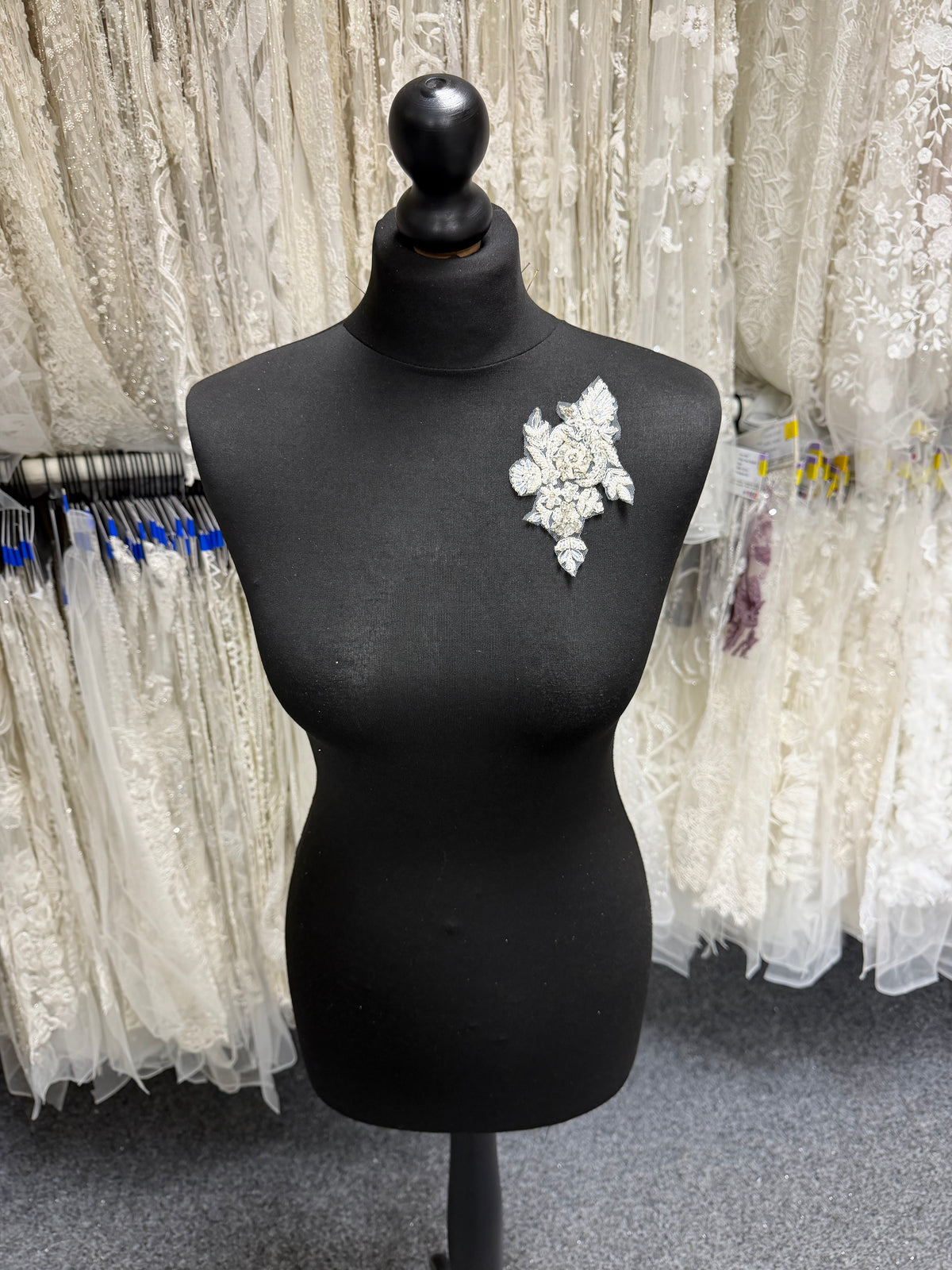 Silver Crystal Motif - MH1013