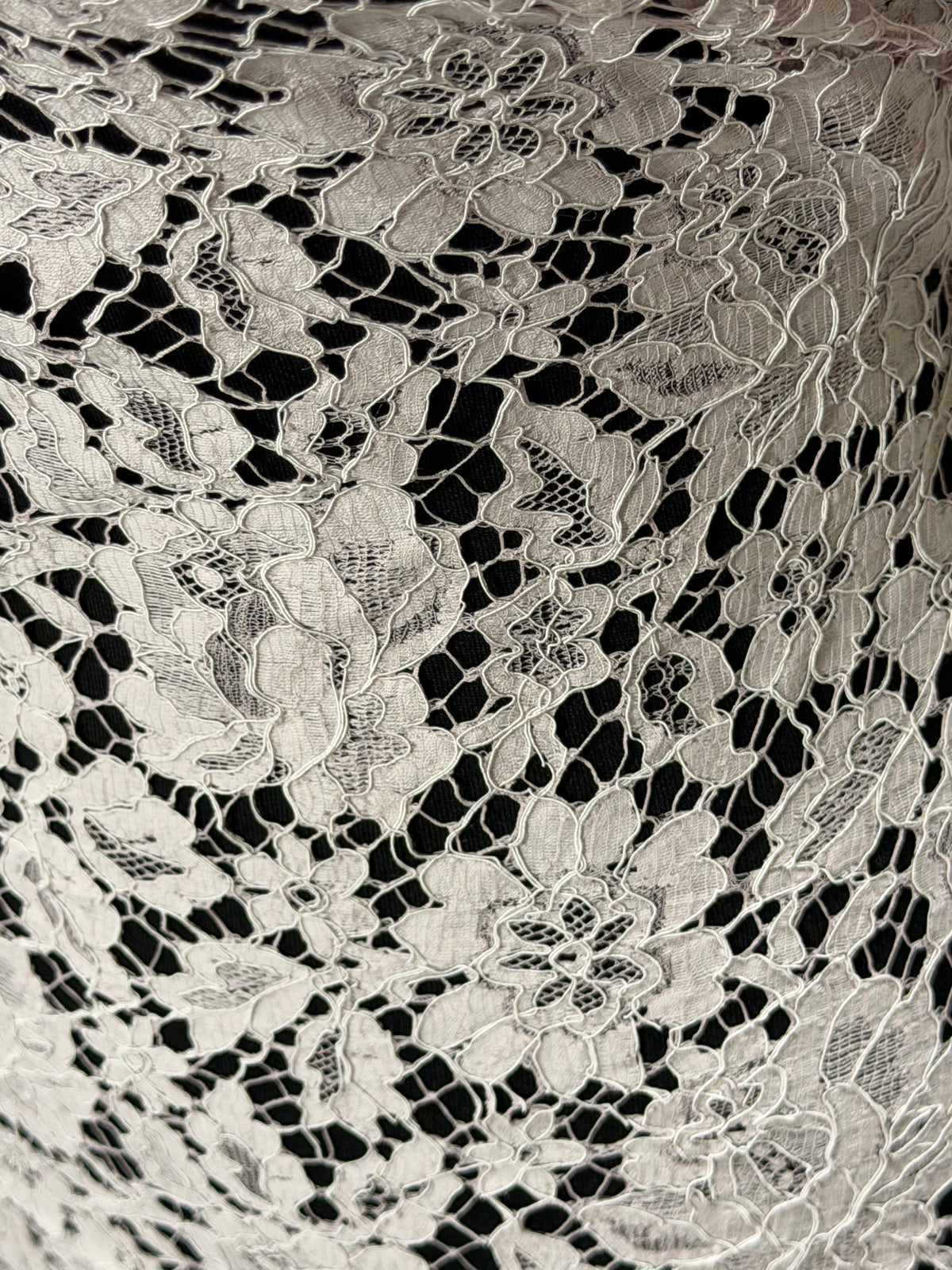 Dusky Rose Eco Corded French Lace - LA4003