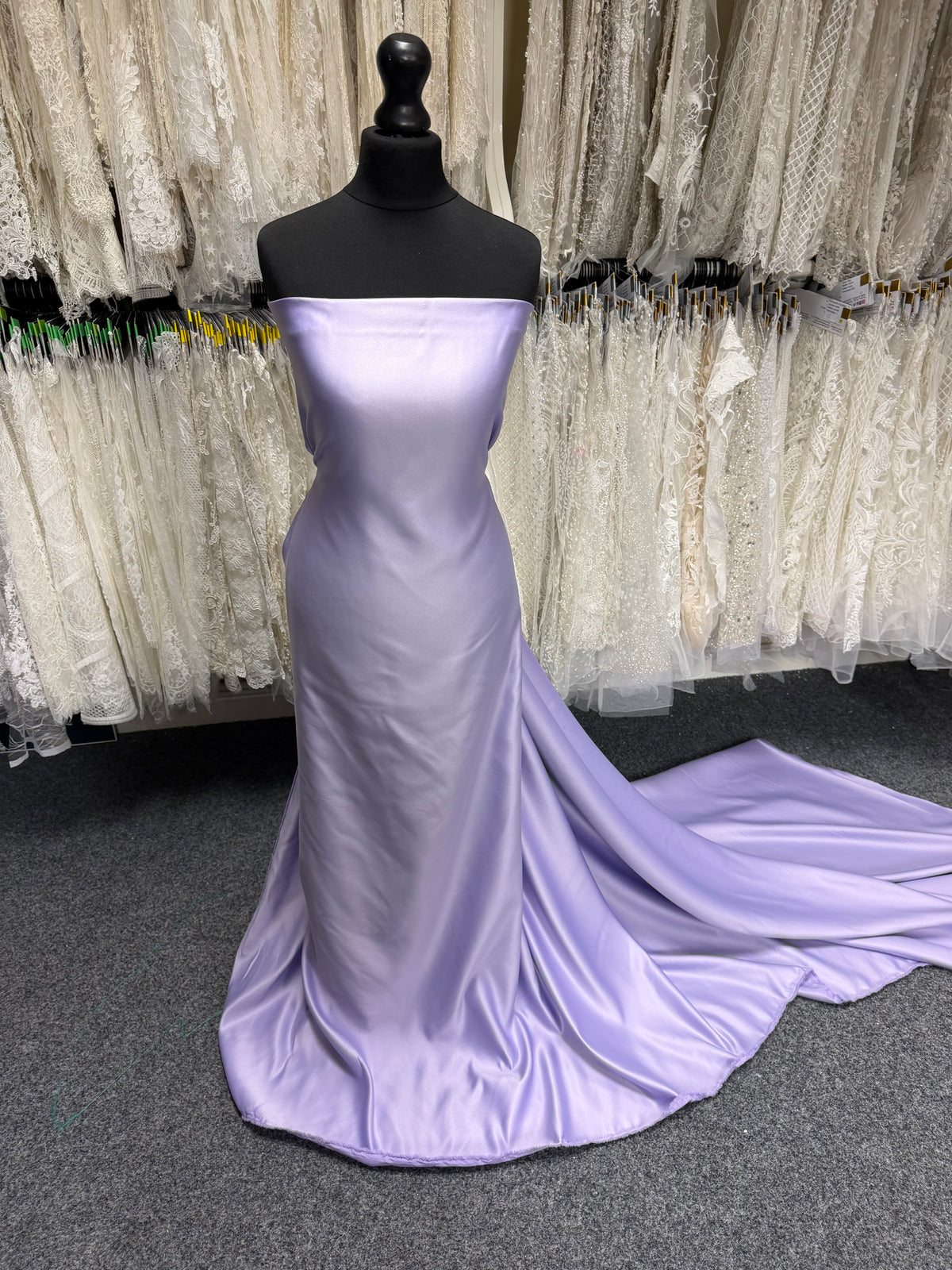 Orchid Polyester Satin - Majestic