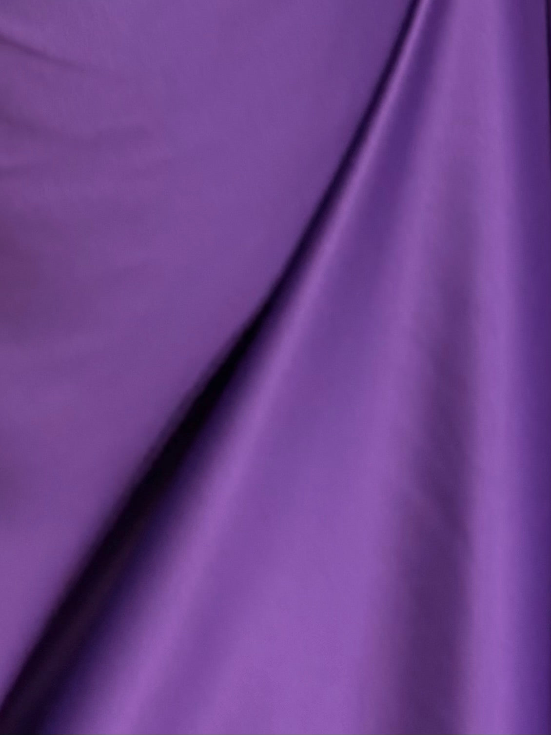 Purple Polyester Satin - Majestic