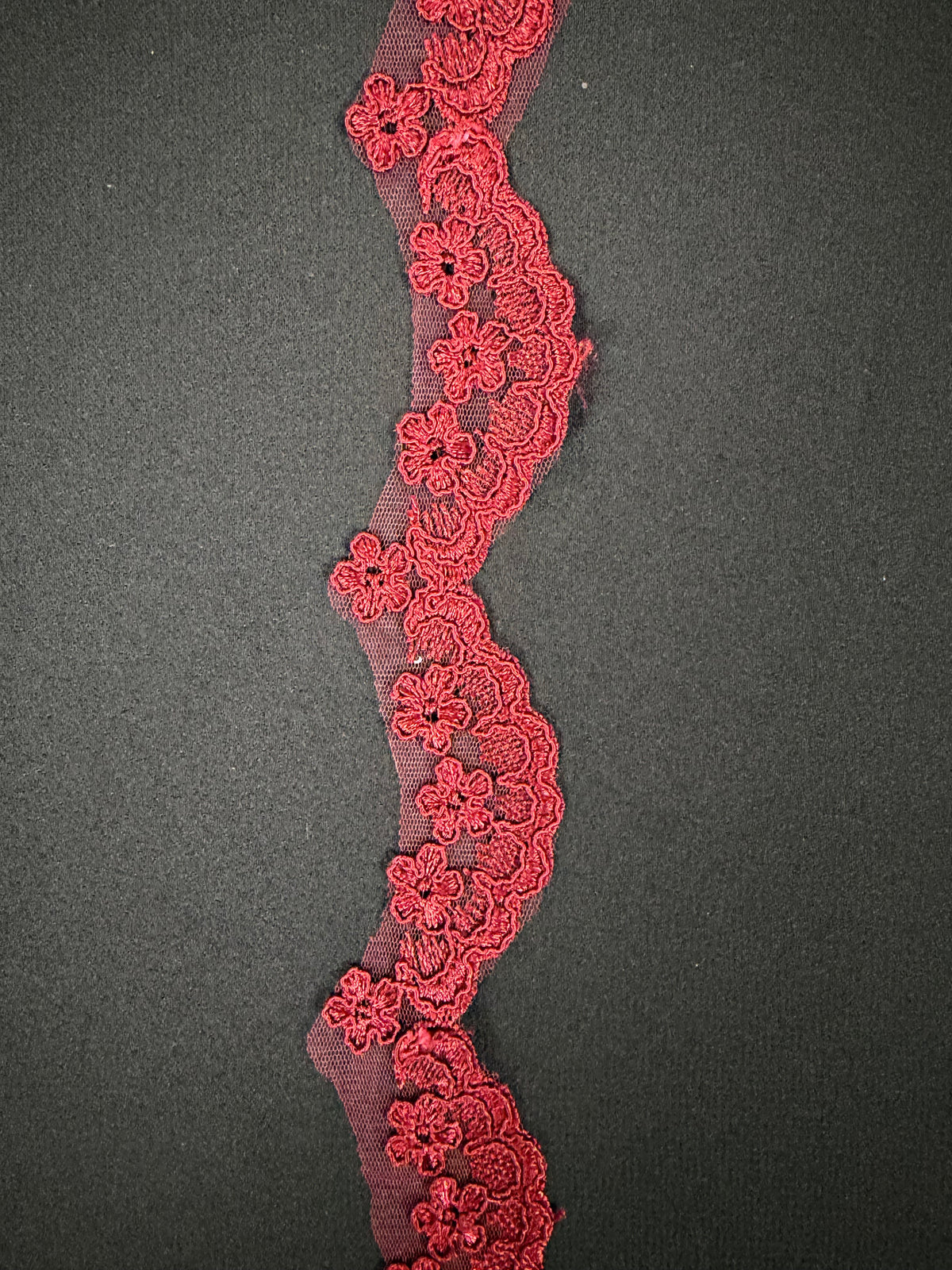 Wine Corded Edging - T782