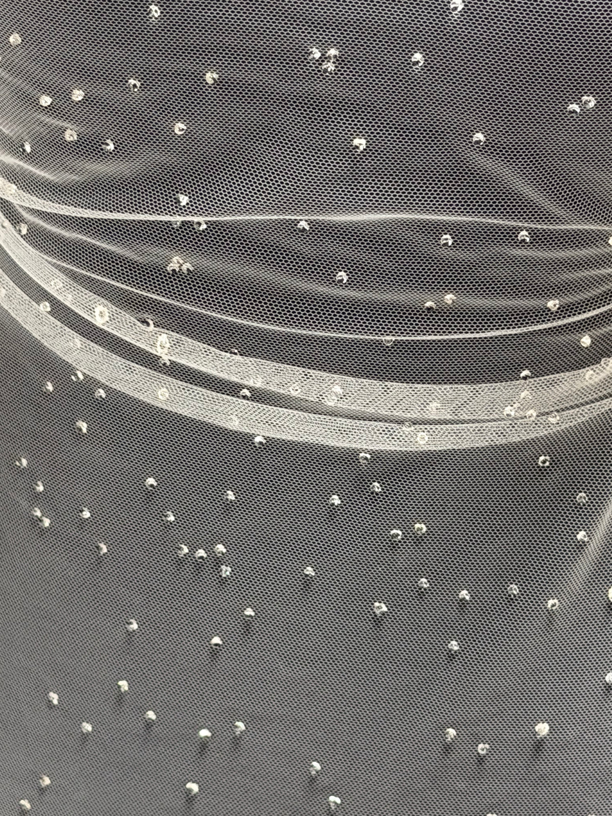 Ivory Beaded Tulle - Sync
