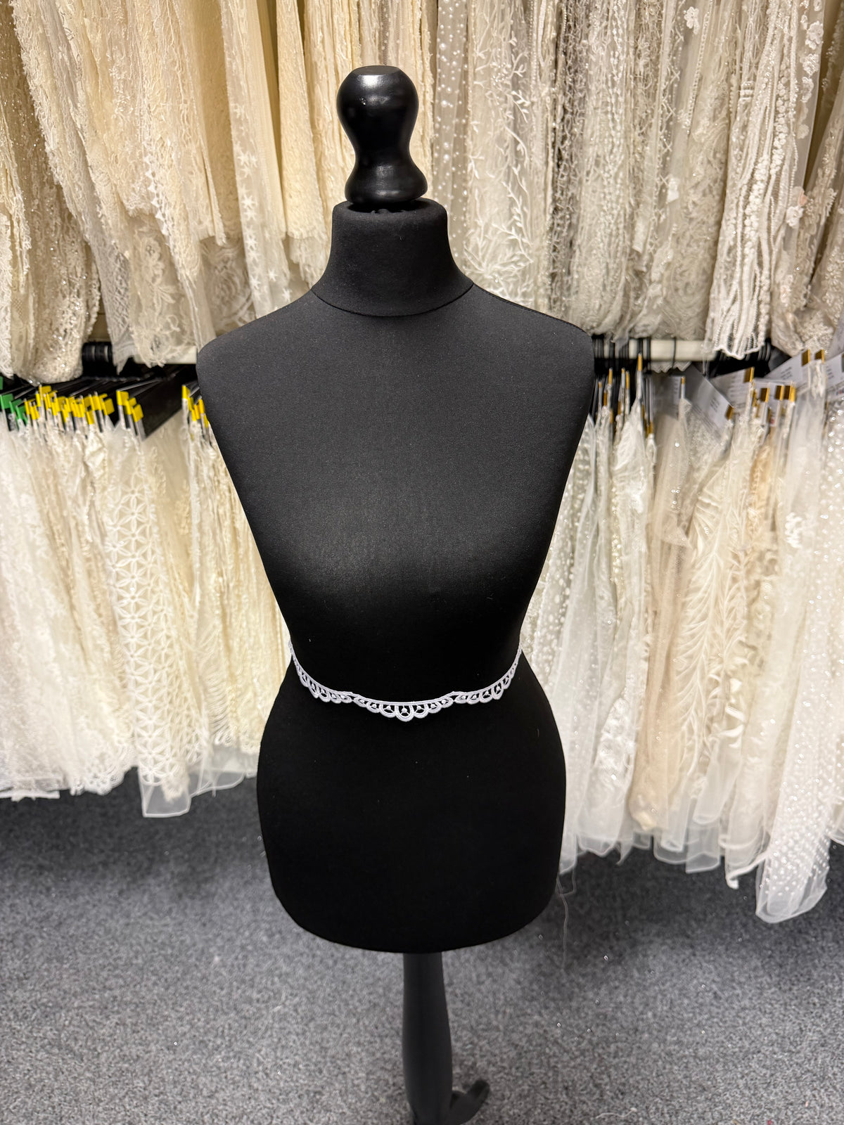 White Guipure Edging - T641