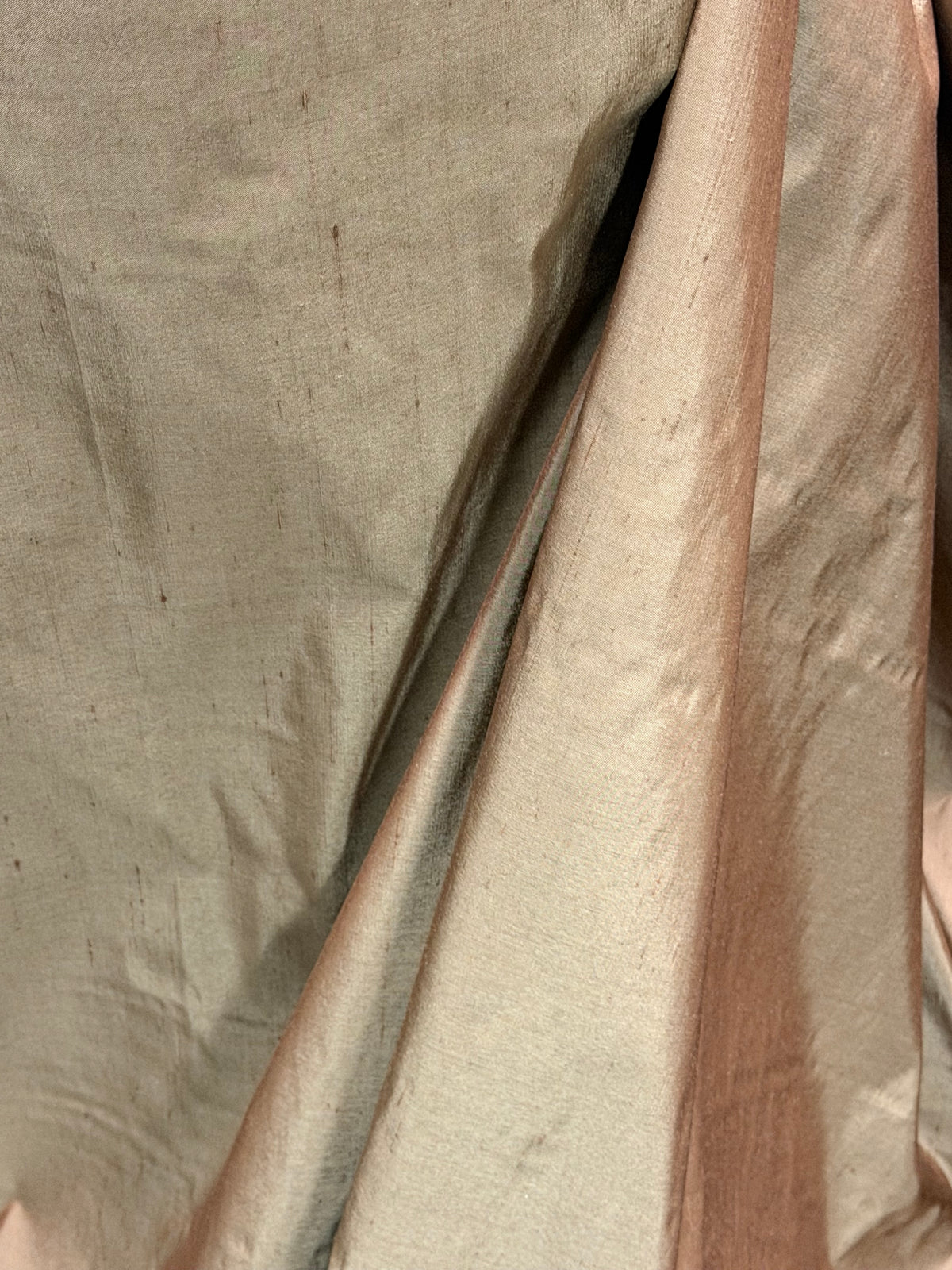 Mid Cocoa Silk Dupion 150cm - P402