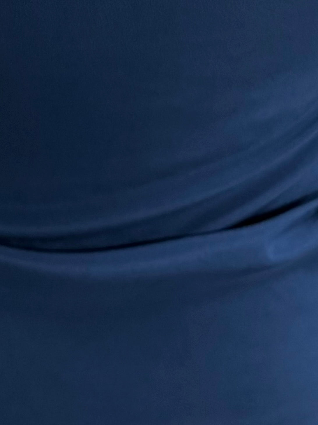 Navy Stretch Crepe de Chine - PS4003