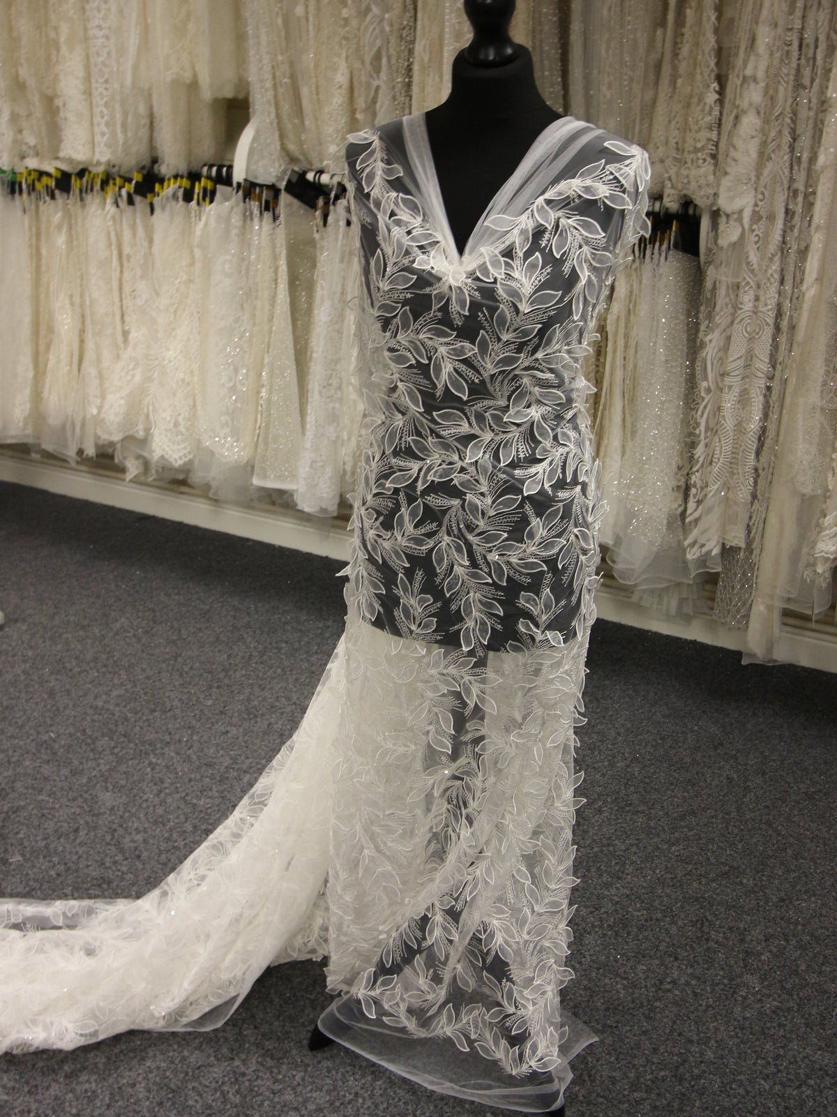 Ivory 3D Lace - Davida