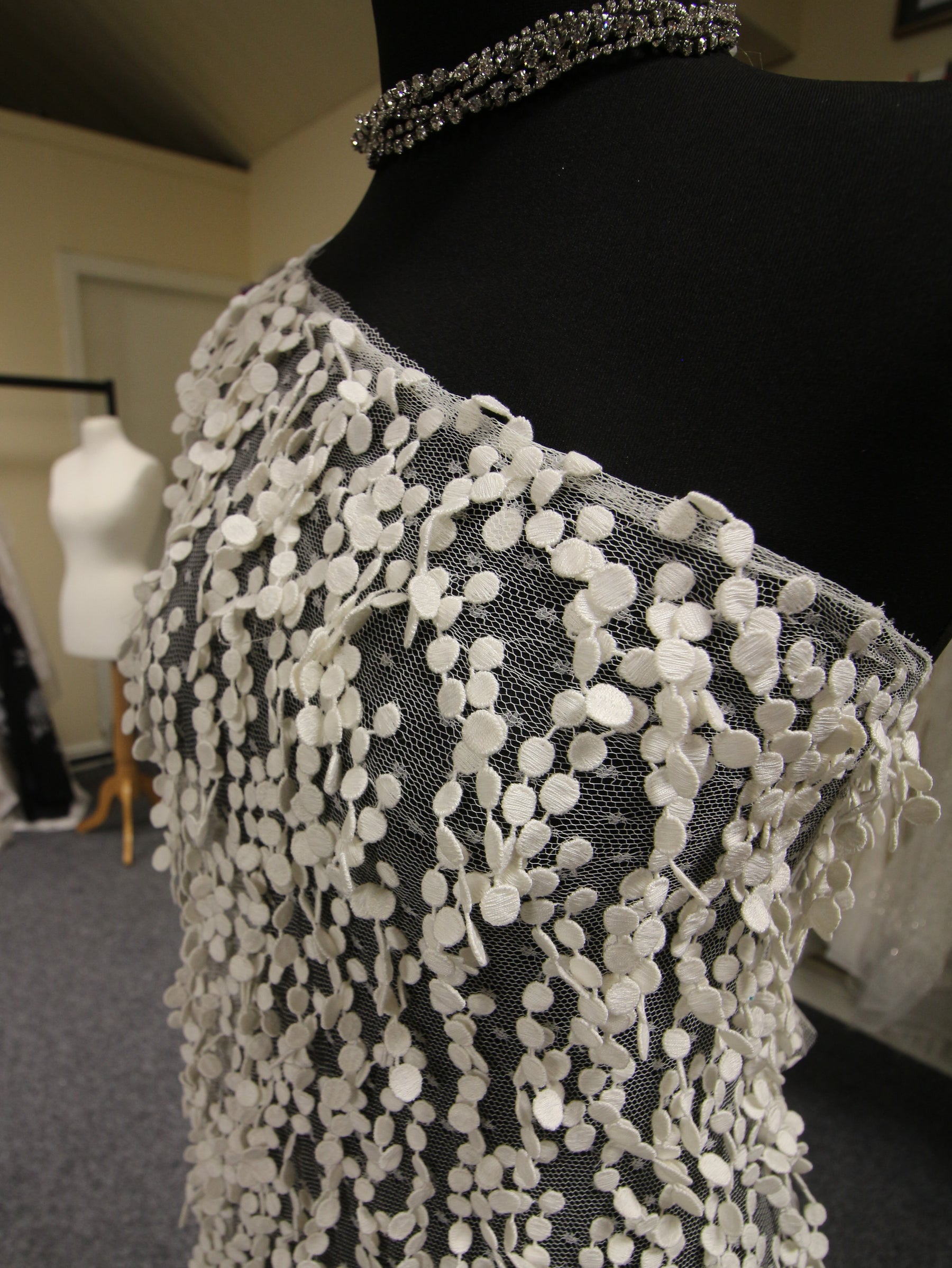 Ivory Embroidered Lace - Hadley