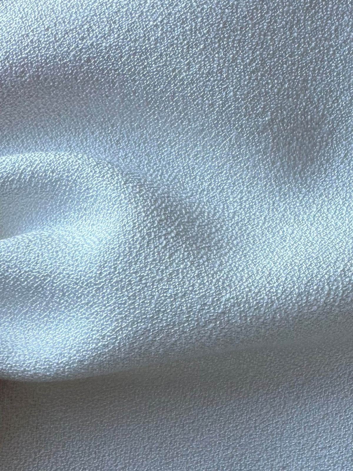 Ivory Viscose Blend Stretch Crepe - Rapture