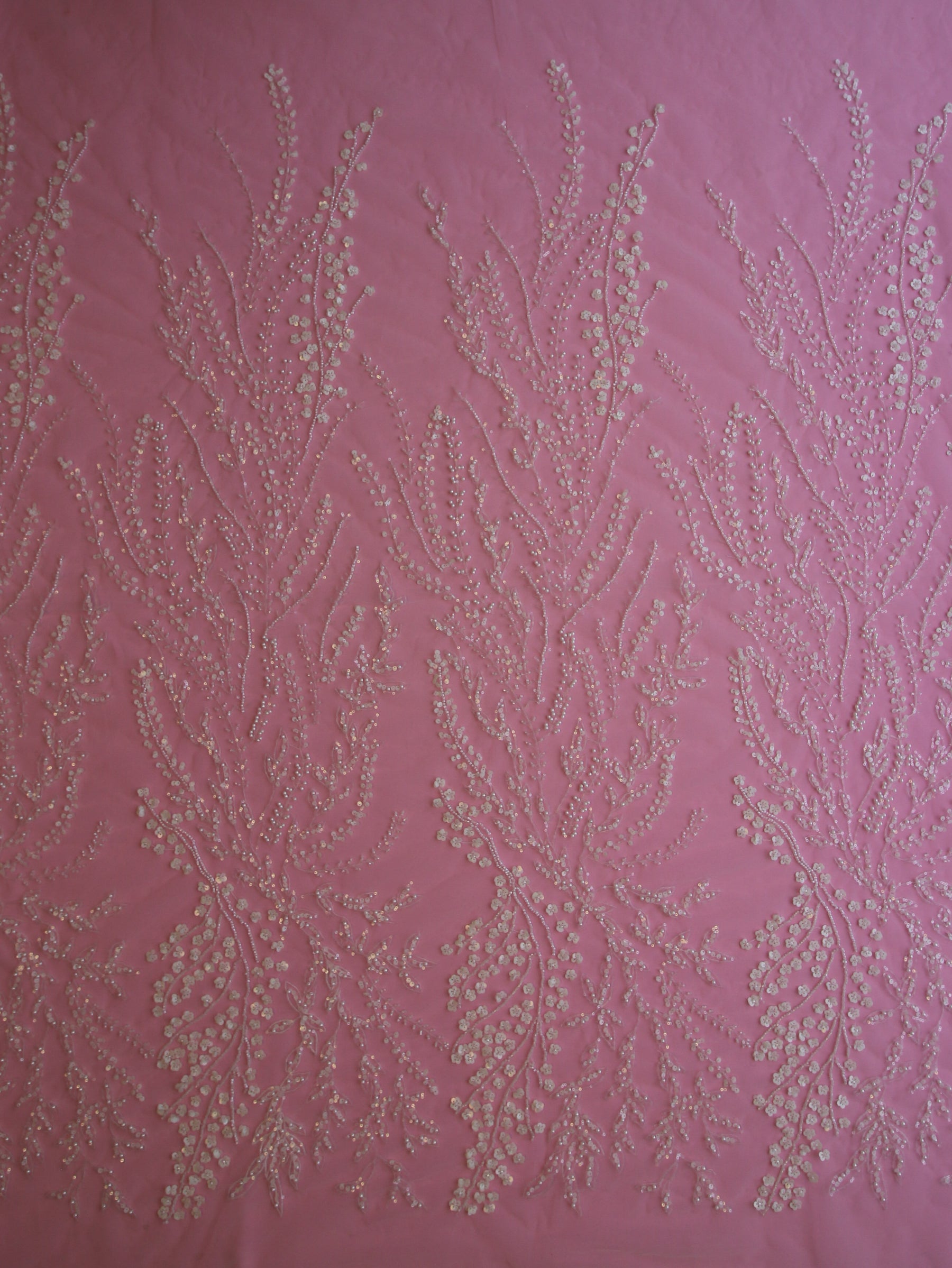 Ivory Beaded Bridal Lace - Jorgella