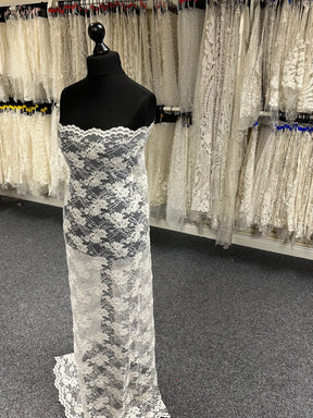 Ivory Corded Wedding Lace - Seltina