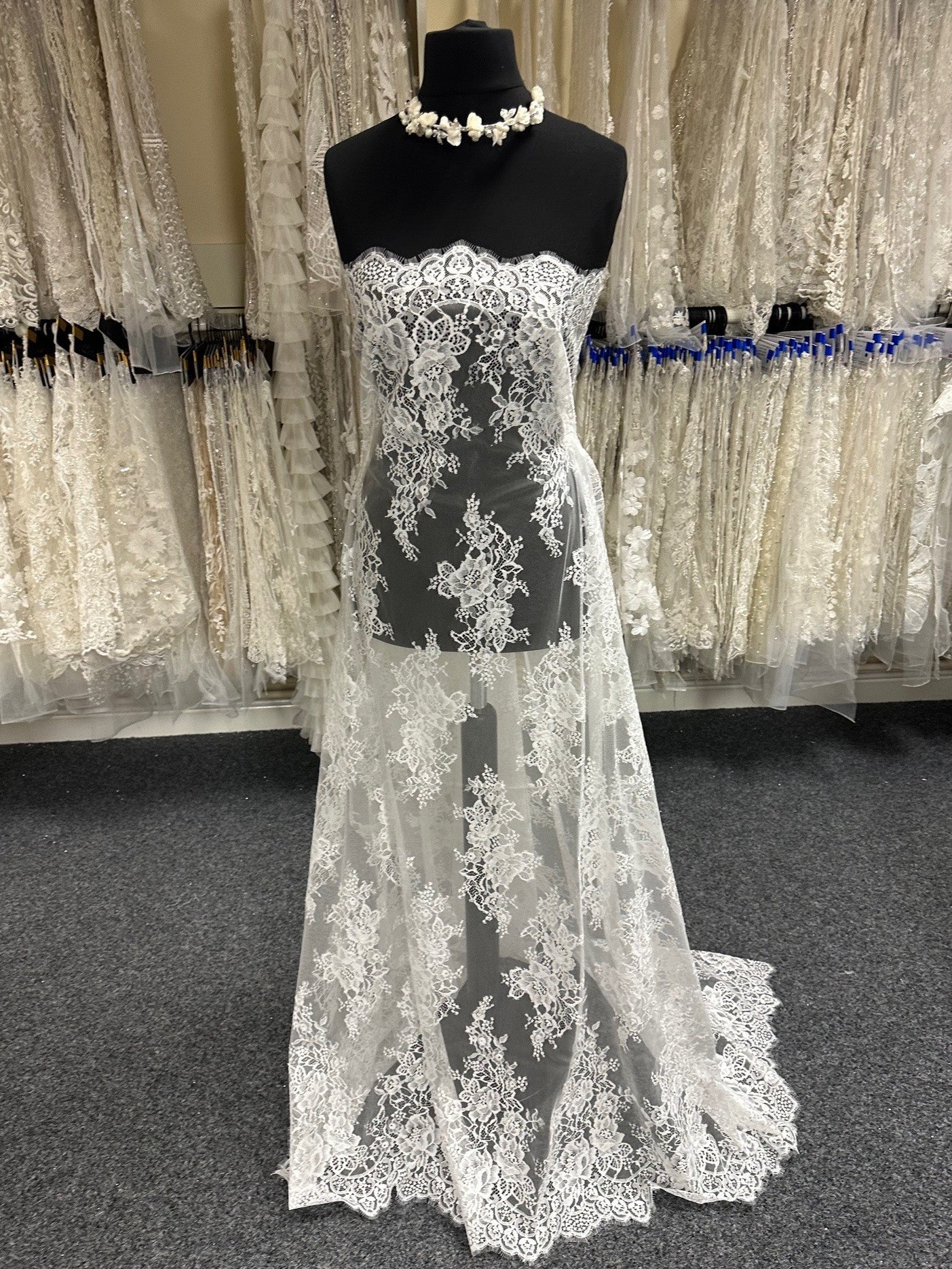 Ivory Bridal Lace - Smalley