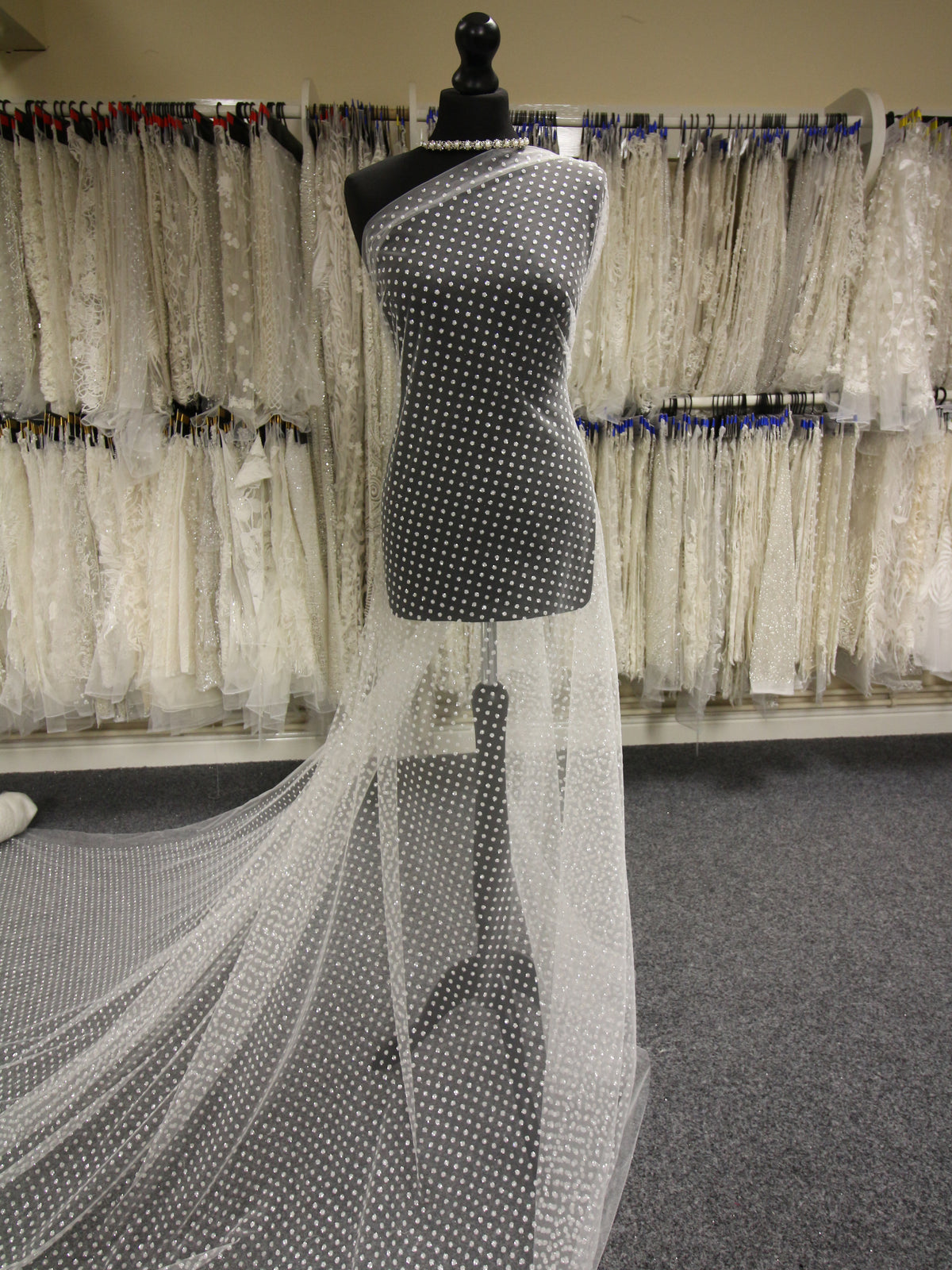 Ivory Glitter Lace - Tantra