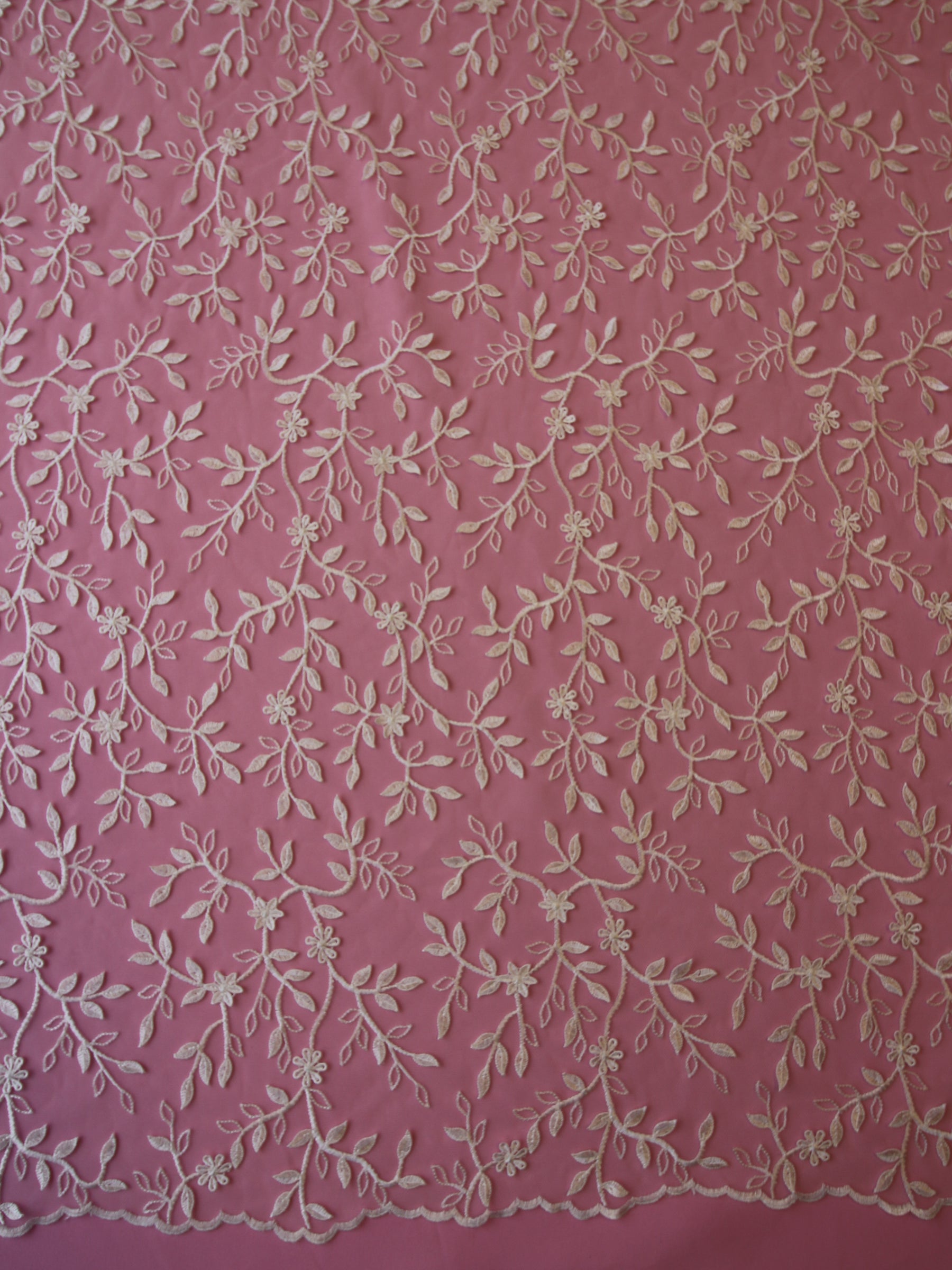 Ivory Embroidery Lace - Vasiliki