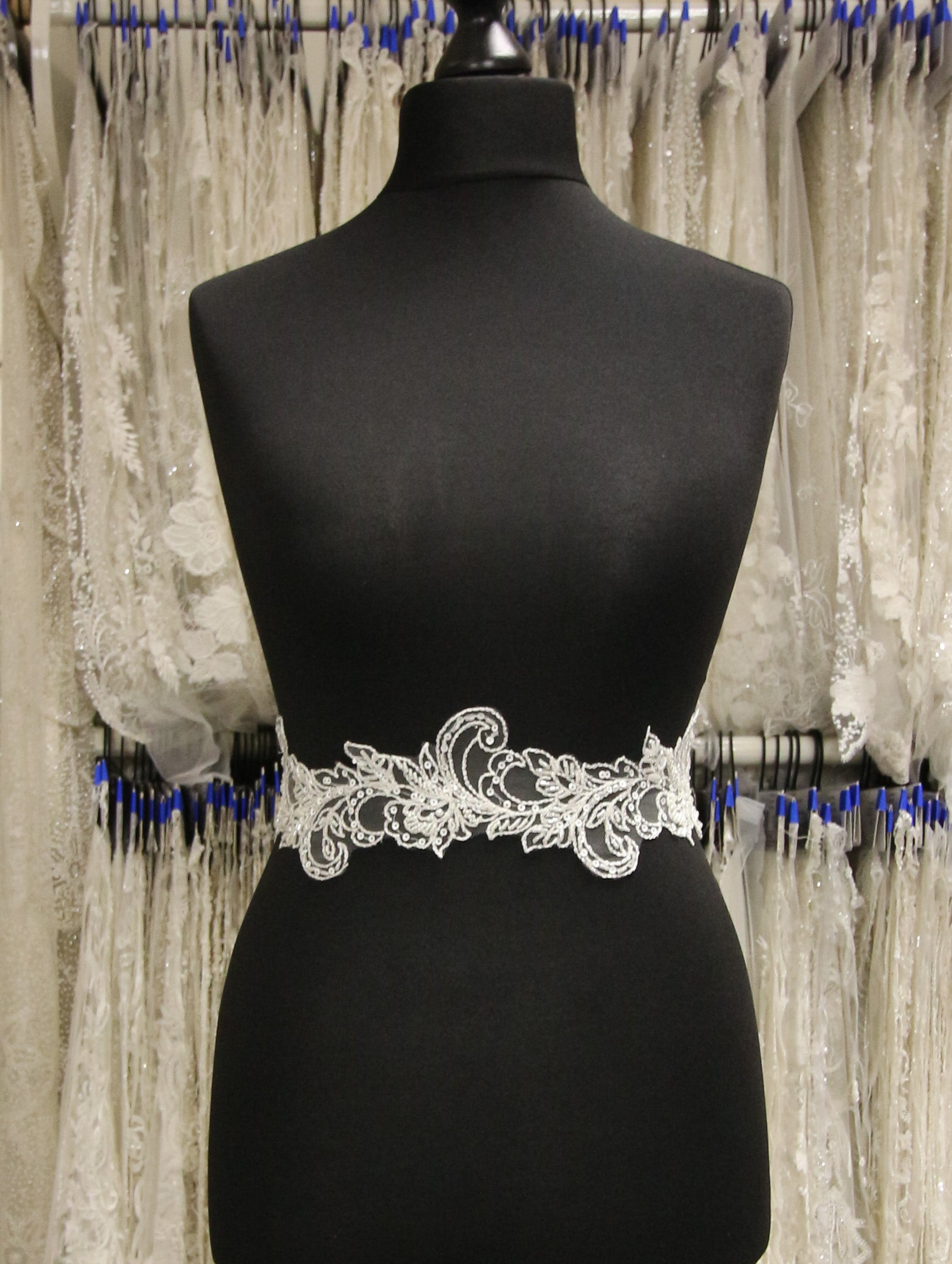 chinese dress ladies Ivy Bohemian Opal Bridal Belt – Gold & Silver Wedding Dress Sash Gold / Applique Only main image 0