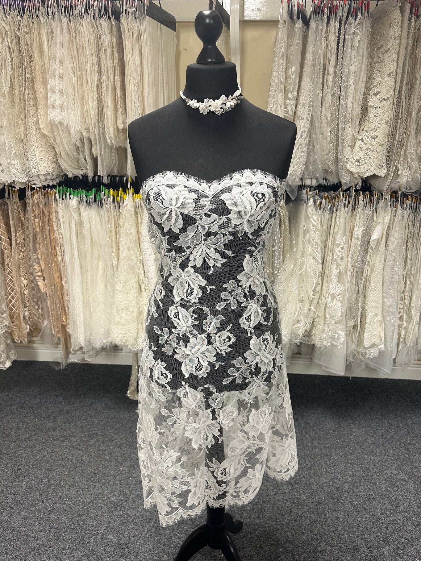 Glamorous French Ivory Chantilly Lace Harper Glamorous French Ivory Chantilly Lace Harper
