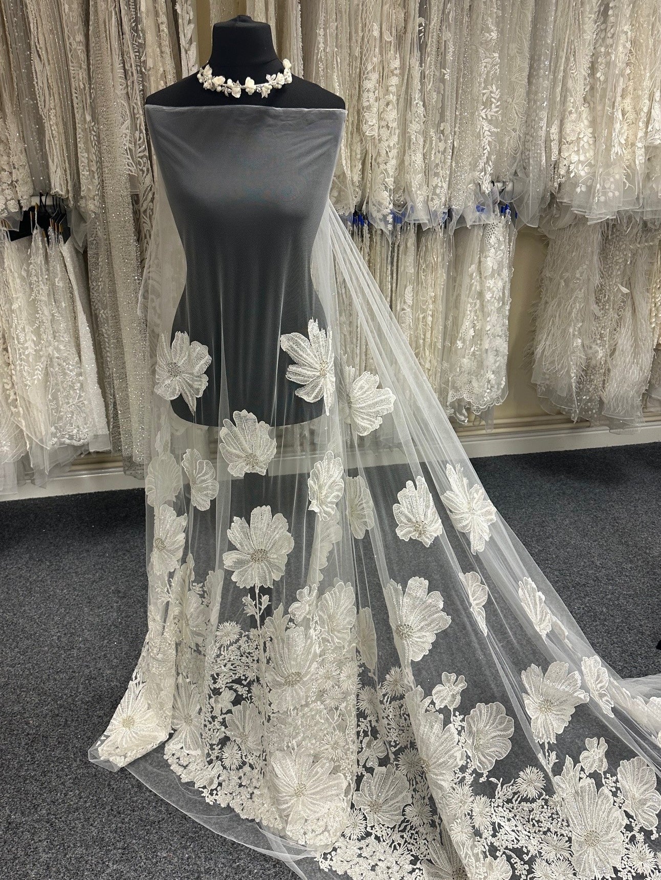 Magnificently Ivory Beaded Lace Tabitha Magnificently Ivory Beaded Lace Tabitha